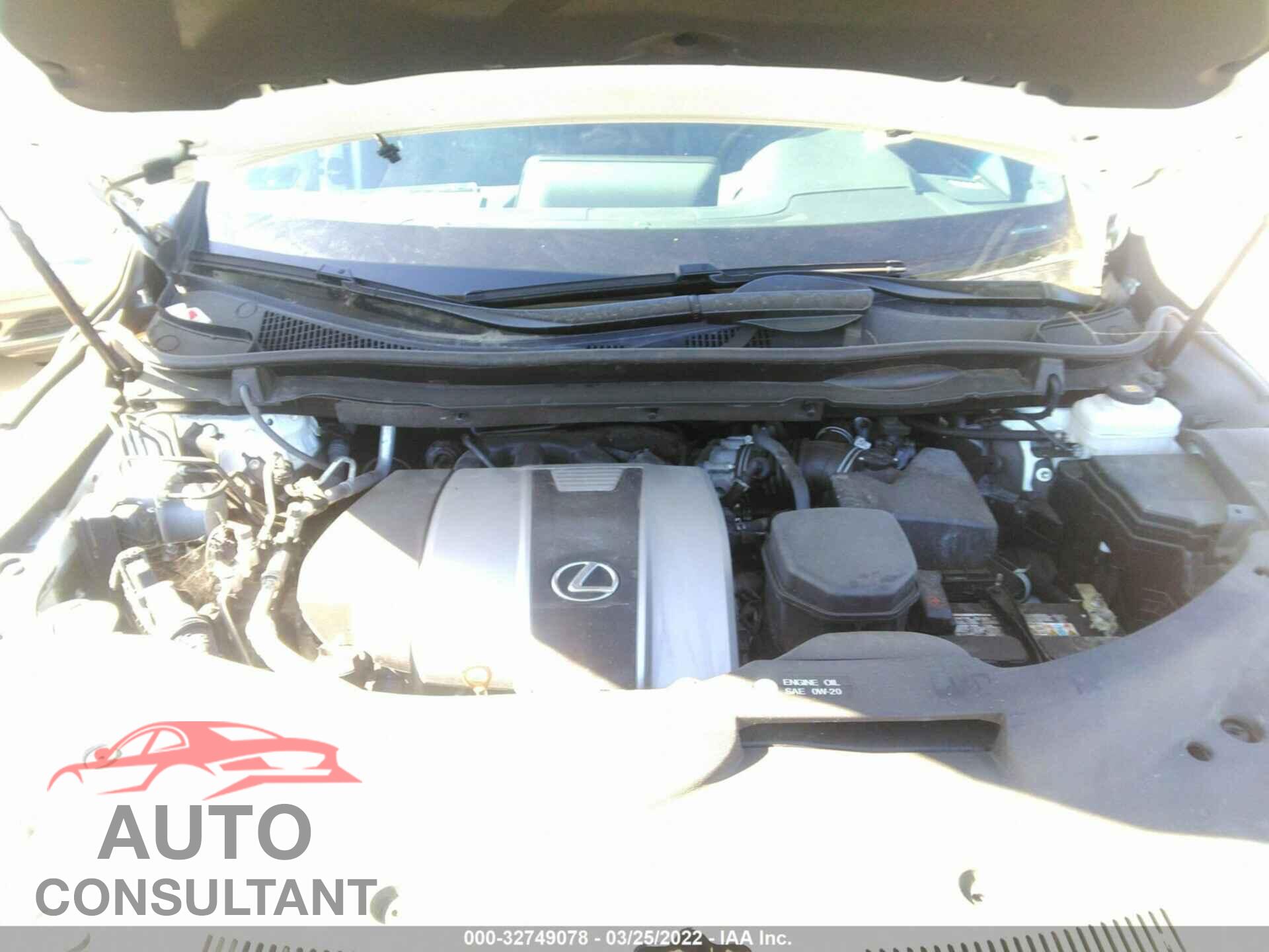 LEXUS RX 2019 - 2T2BZMCA9KC210577