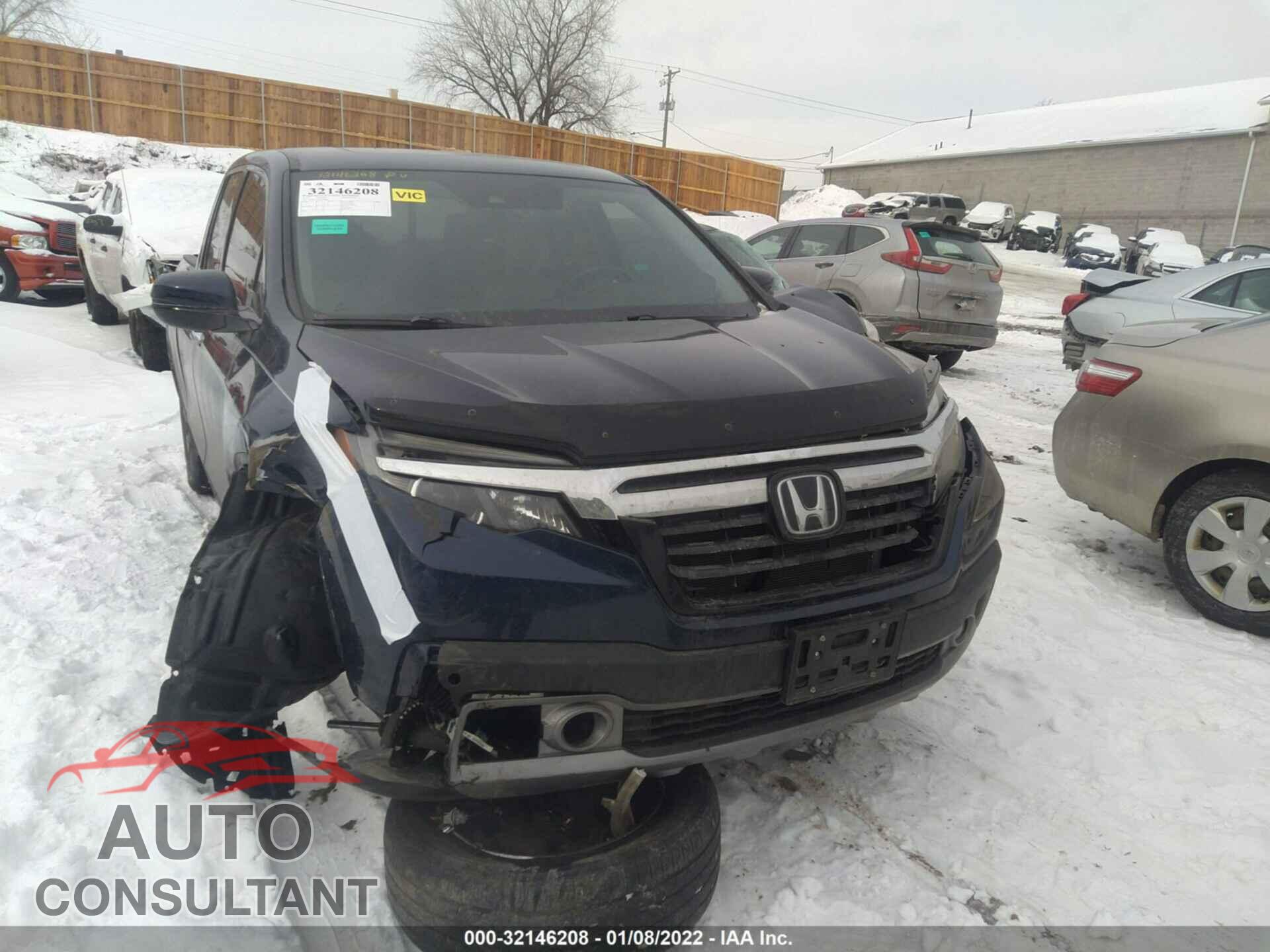 HONDA RIDGELINE 2017 - 5FPYK3F73HB004468
