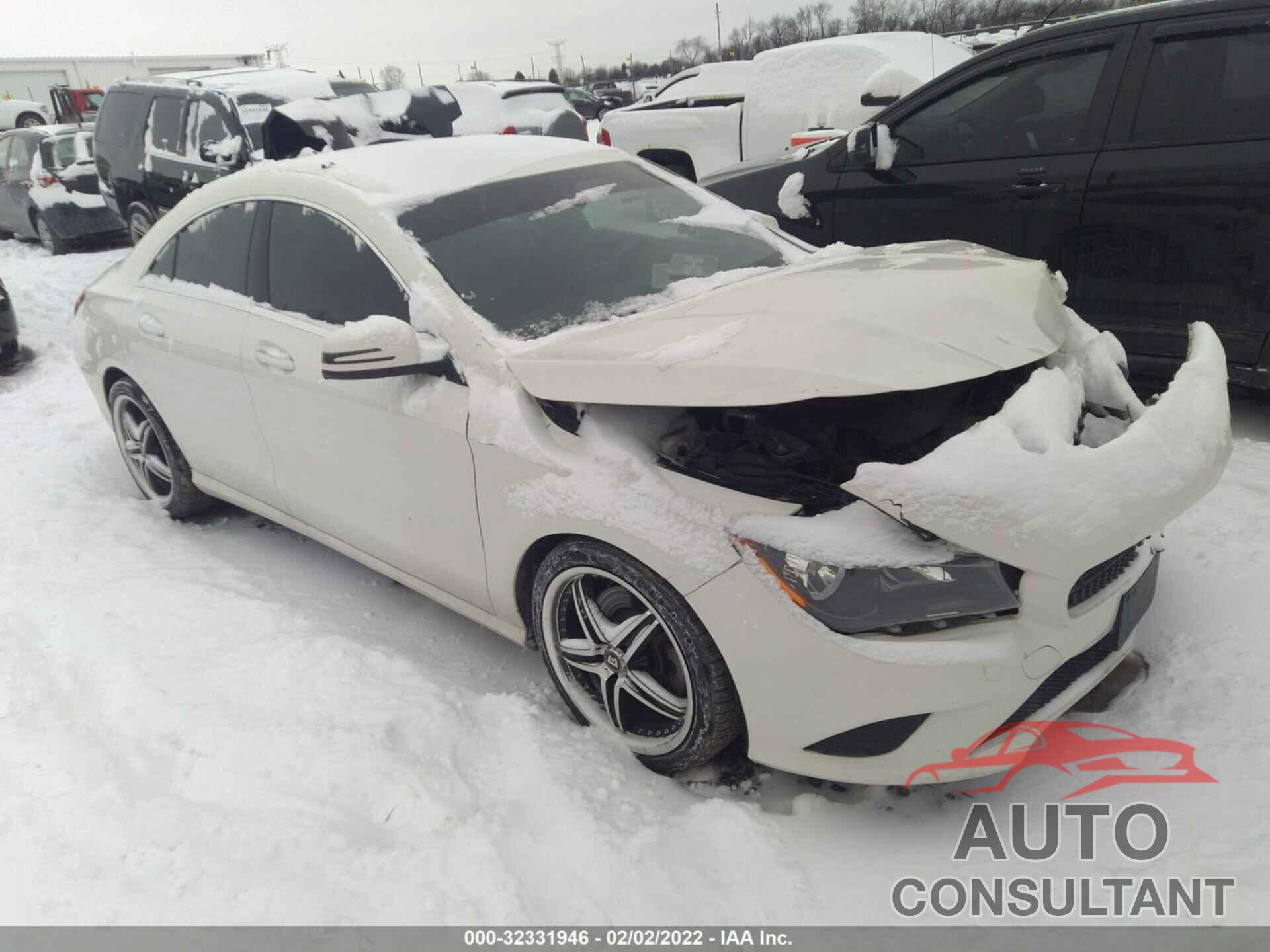 MERCEDES-BENZ CLA 2016 - WDDSJ4EB2GN334184