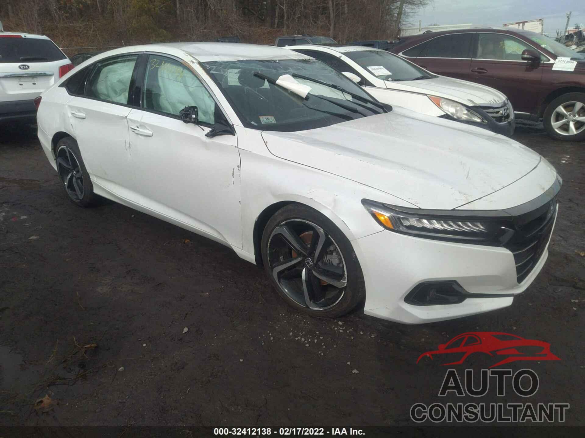 HONDA ACCORD SEDAN 2021 - 1HGCV1F36MA120263