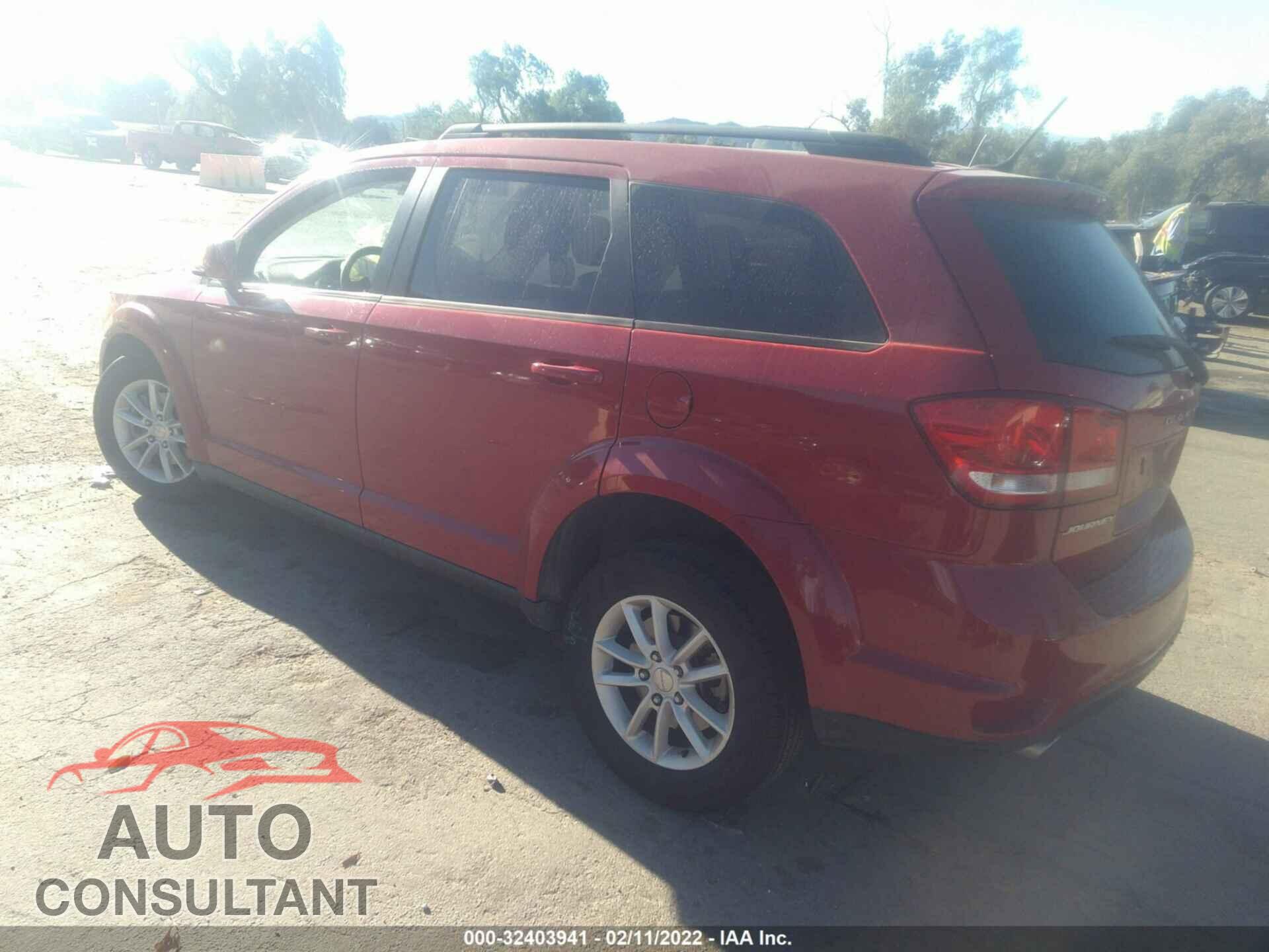 DODGE JOURNEY 2016 - 3C4PDCBG7GT141305