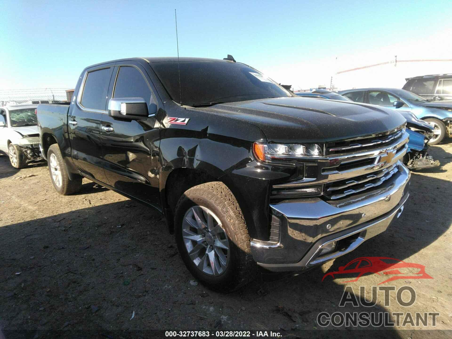 CHEVROLET SILVERADO 1500 2021 - 1GCUYGED7MZ442080
