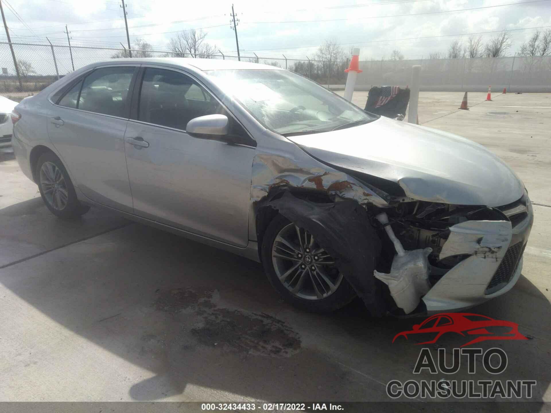 TOYOTA CAMRY 2017 - 4T1BF1FK8HU412267