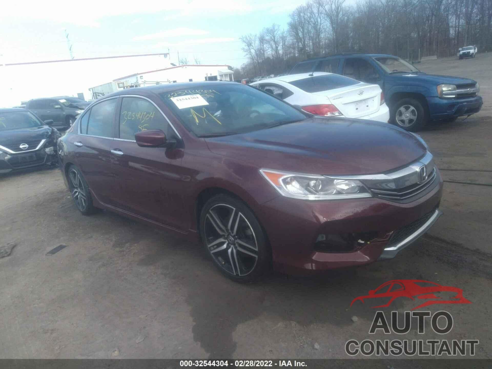 HONDA ACCORD SEDAN 2017 - 1HGCR2F50HA212700