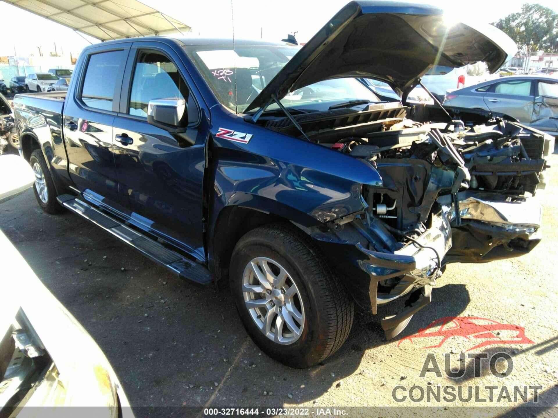 CHEVROLET SILVERADO 1500 2021 - 3GCUYDED8MG277963