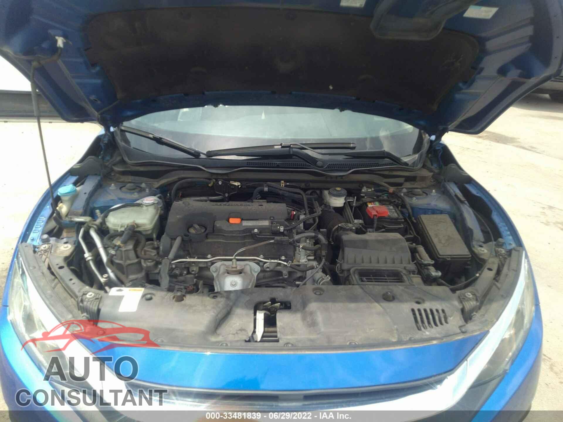 HONDA CIVIC SEDAN 2017 - 19XFC2F58HE056643