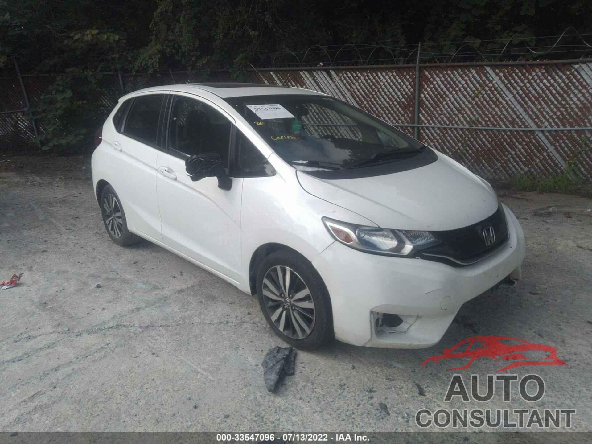 HONDA FIT 2016 - JHMGK5H78GX026241