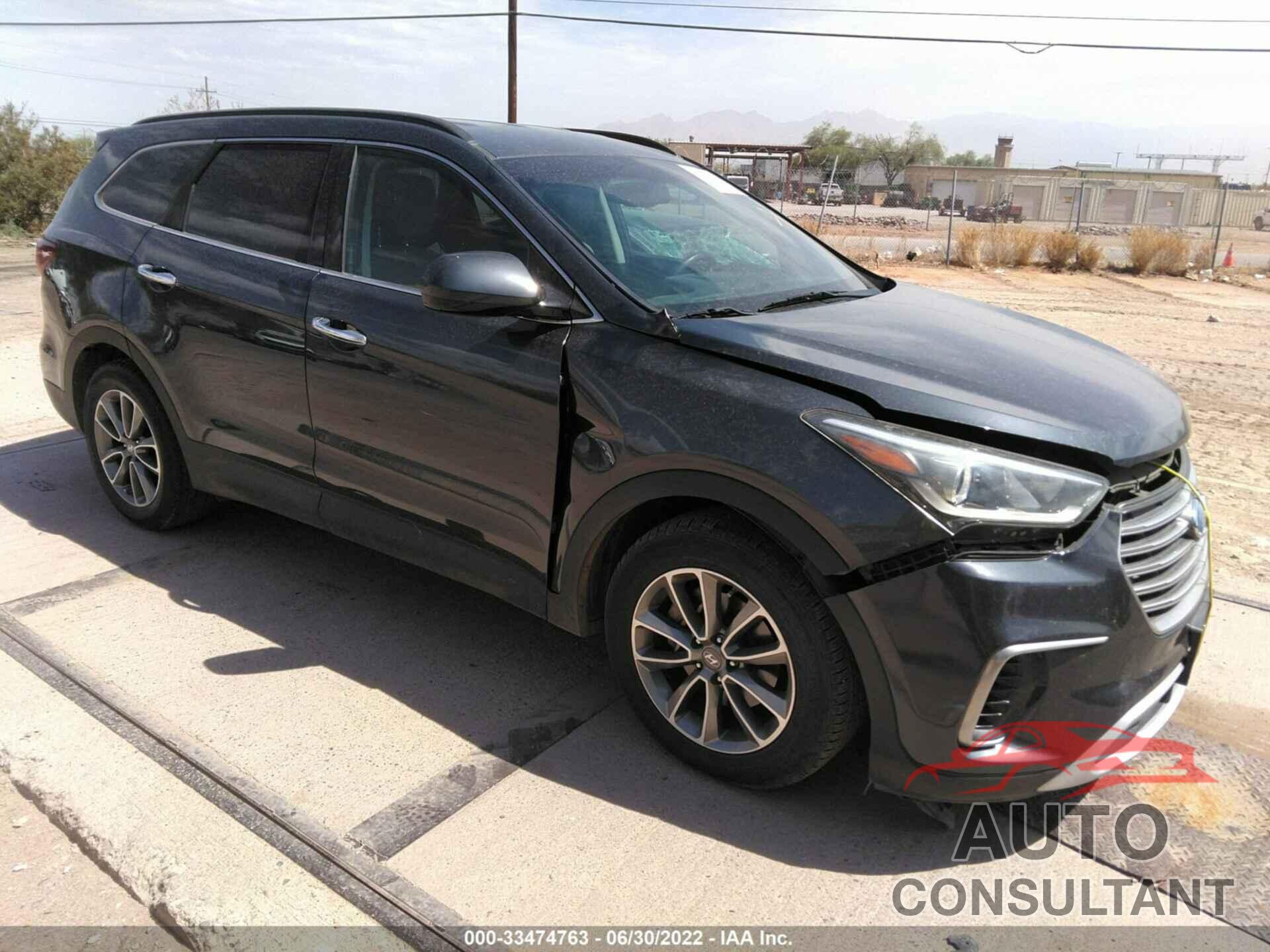 HYUNDAI SANTA FE 2017 - KM8SM4HF6HU177293