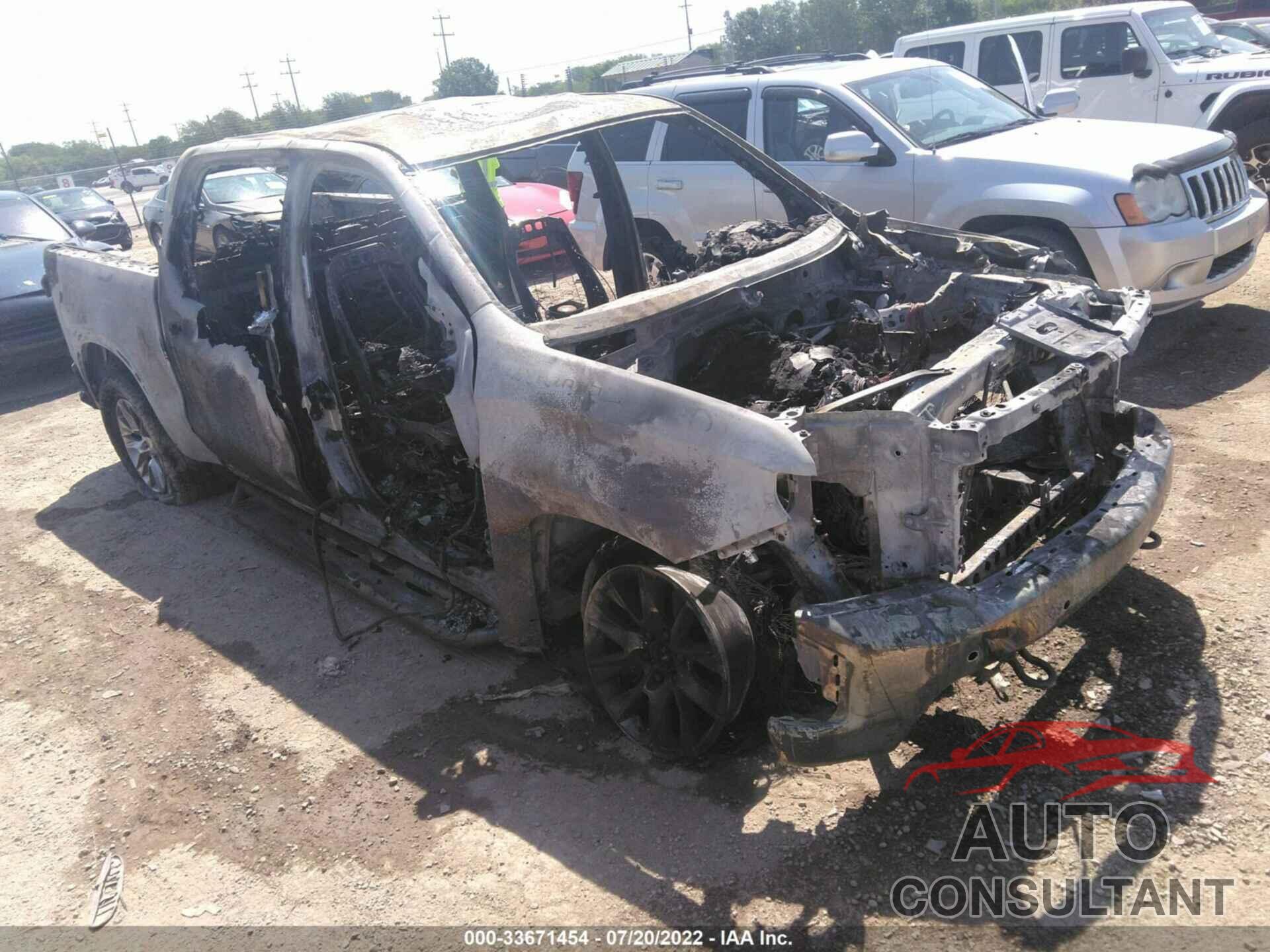 CHEVROLET SILVERADO 1500 2020 - 3GCPWEED6LG263728