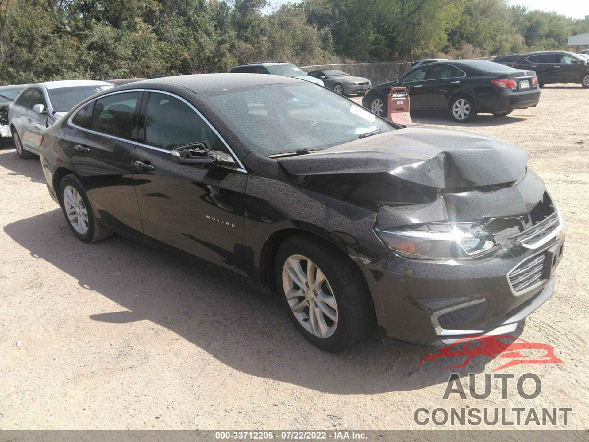 CHEVROLET MALIBU 2017 - 1G1ZE5ST1HF279893