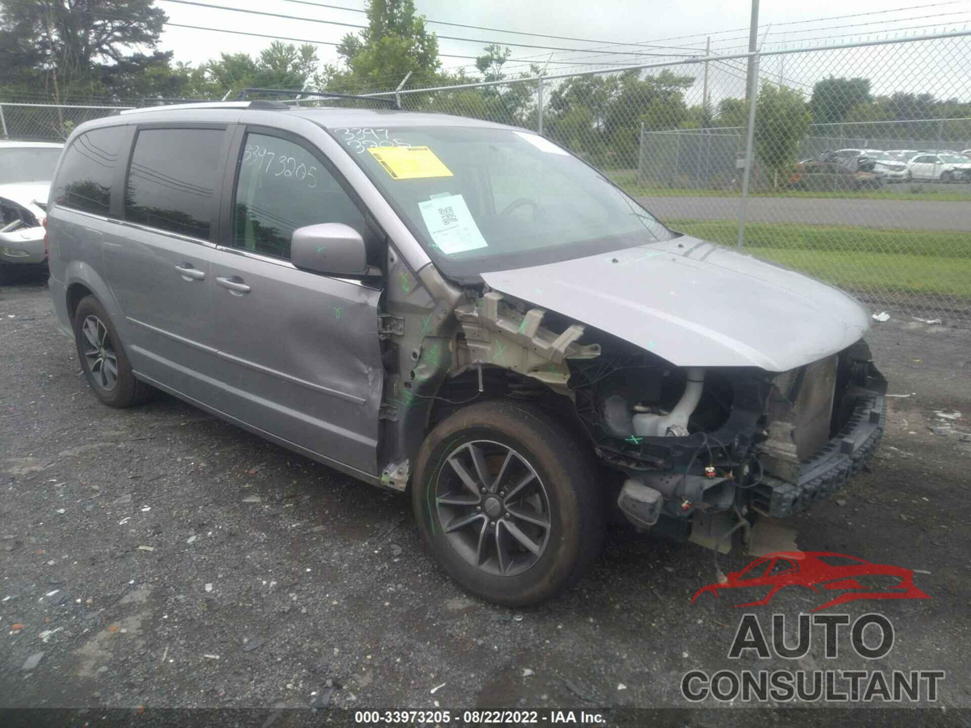 DODGE GRAND CARAVAN 2017 - 2C4RDGCG1HR678514