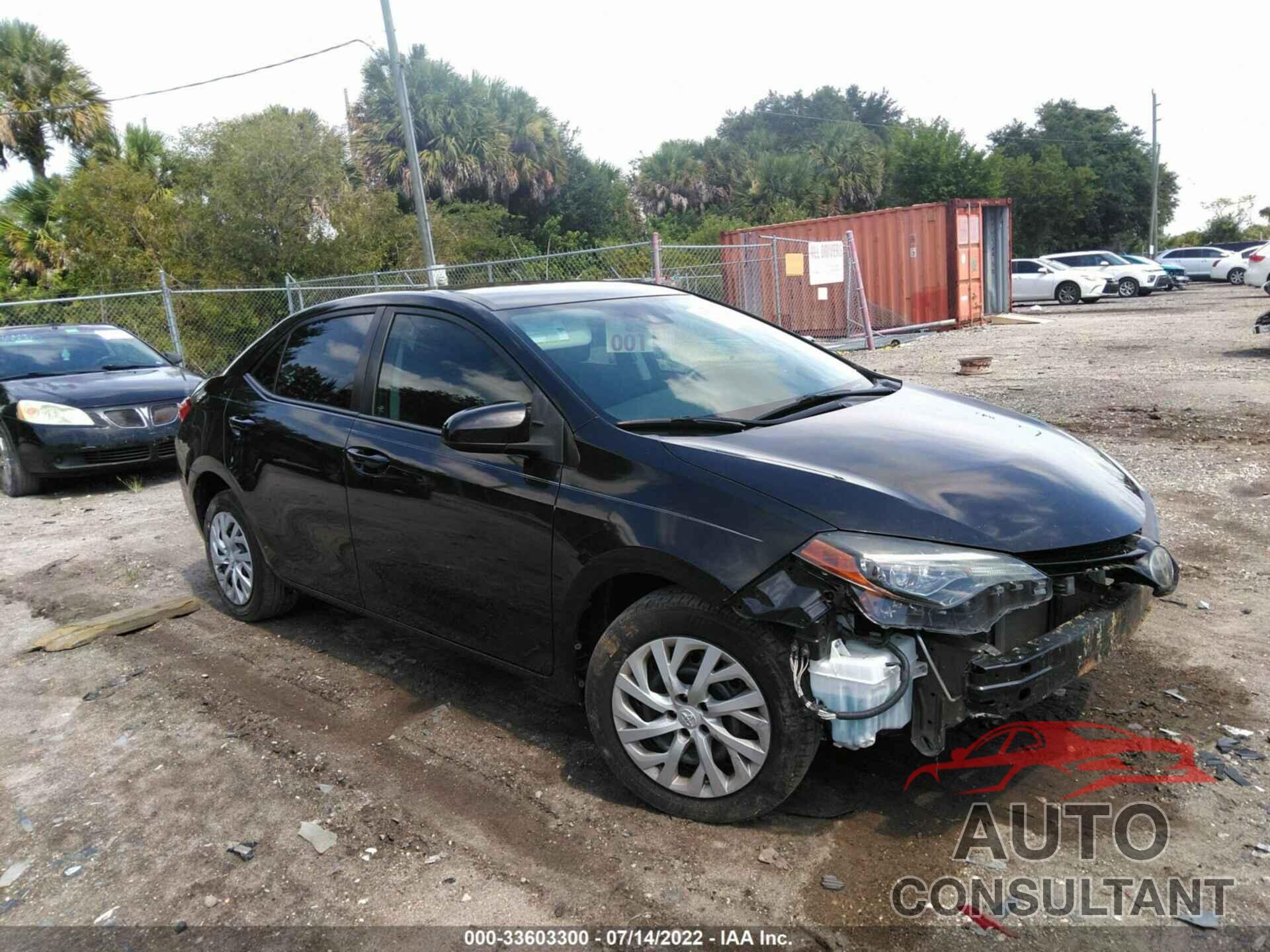 TOYOTA COROLLA 2017 - 5YFBURHE8HP710637