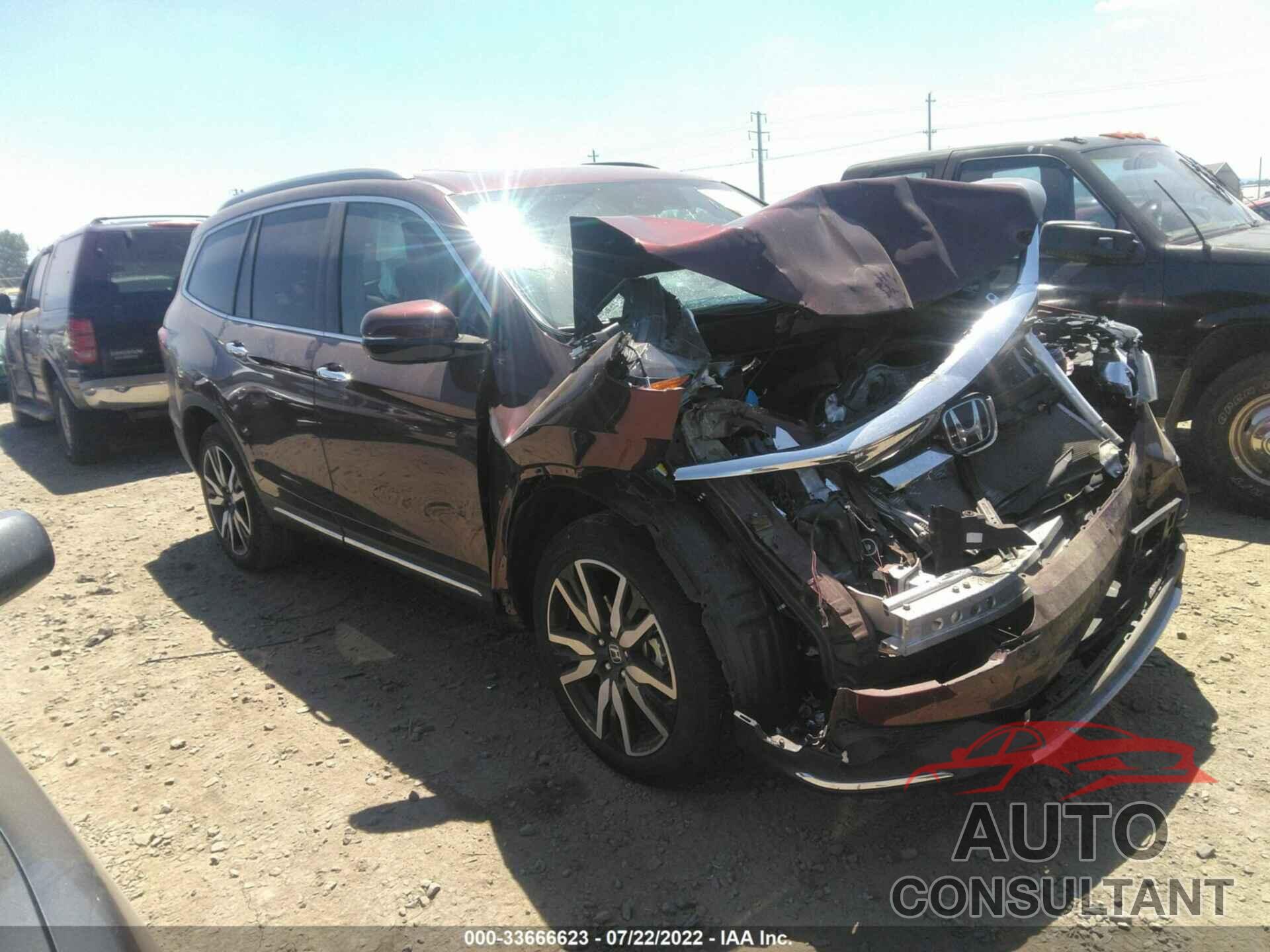 HONDA PILOT 2021 - 5FNYF6H01MB074821