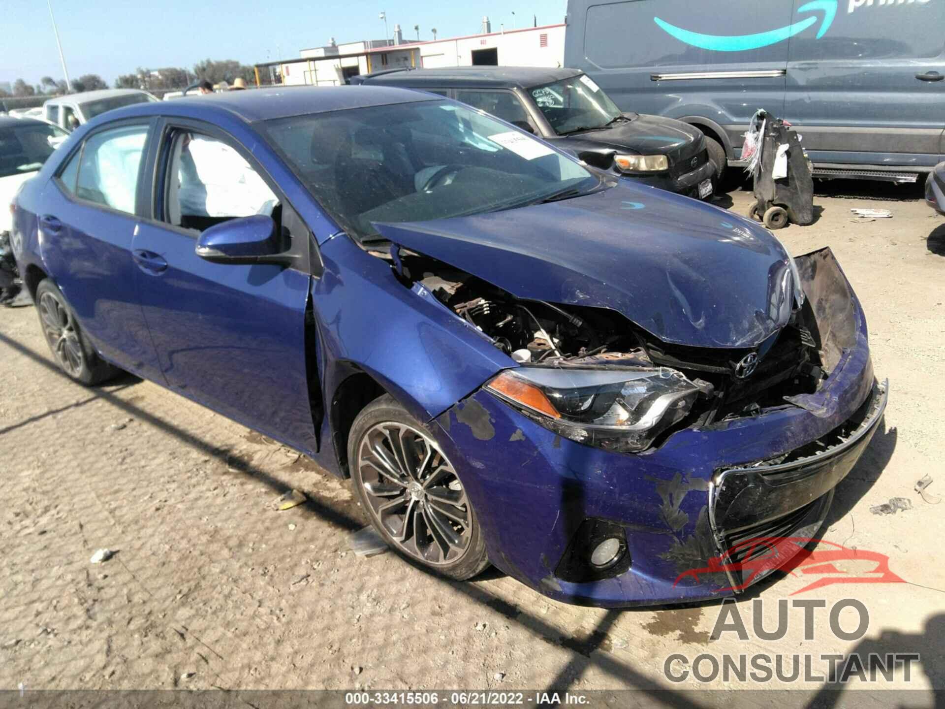 TOYOTA COROLLA 2016 - 2T1BURHE4GC600246