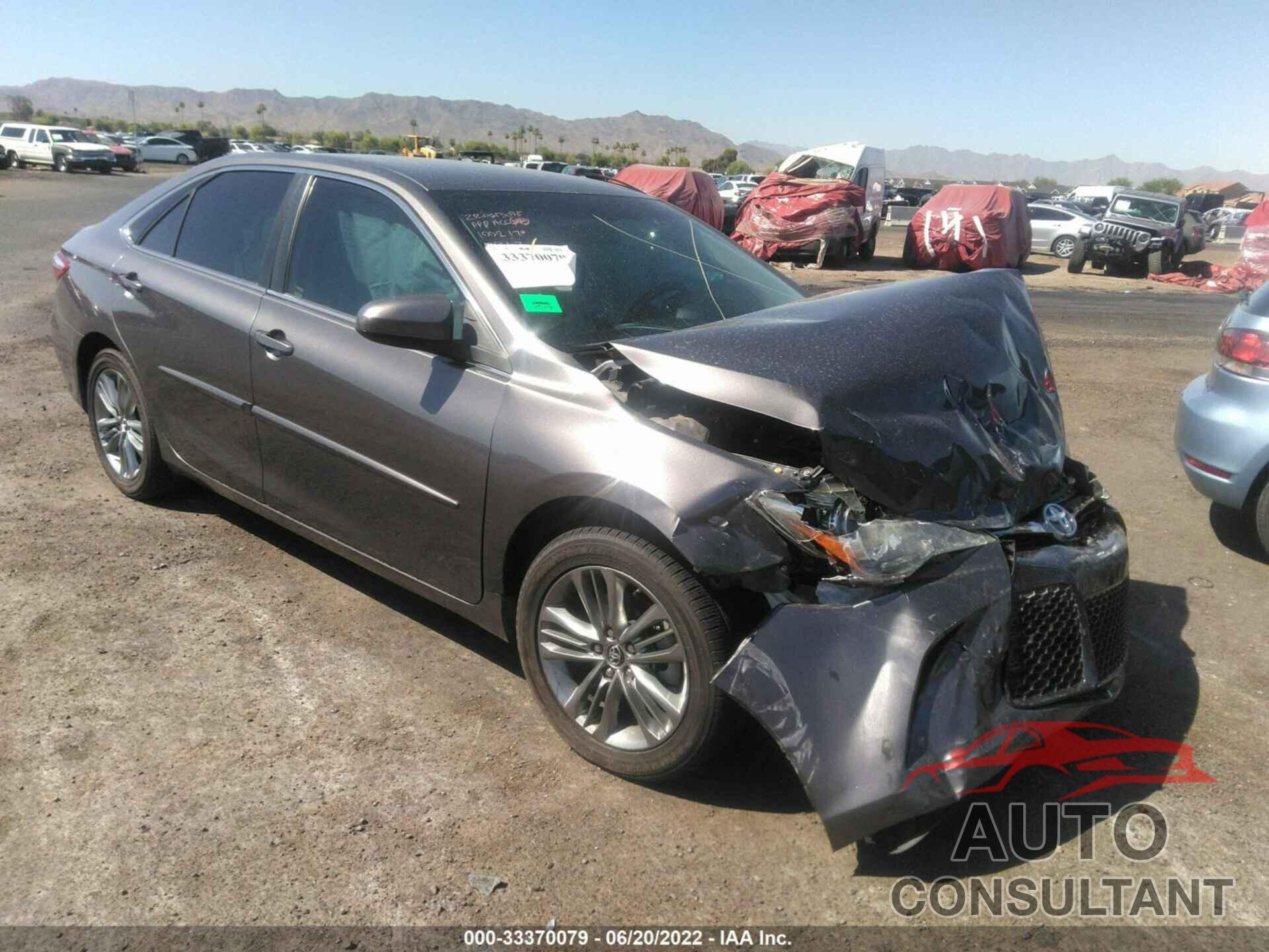 TOYOTA CAMRY 2016 - 4T1BF1FK5GU223347