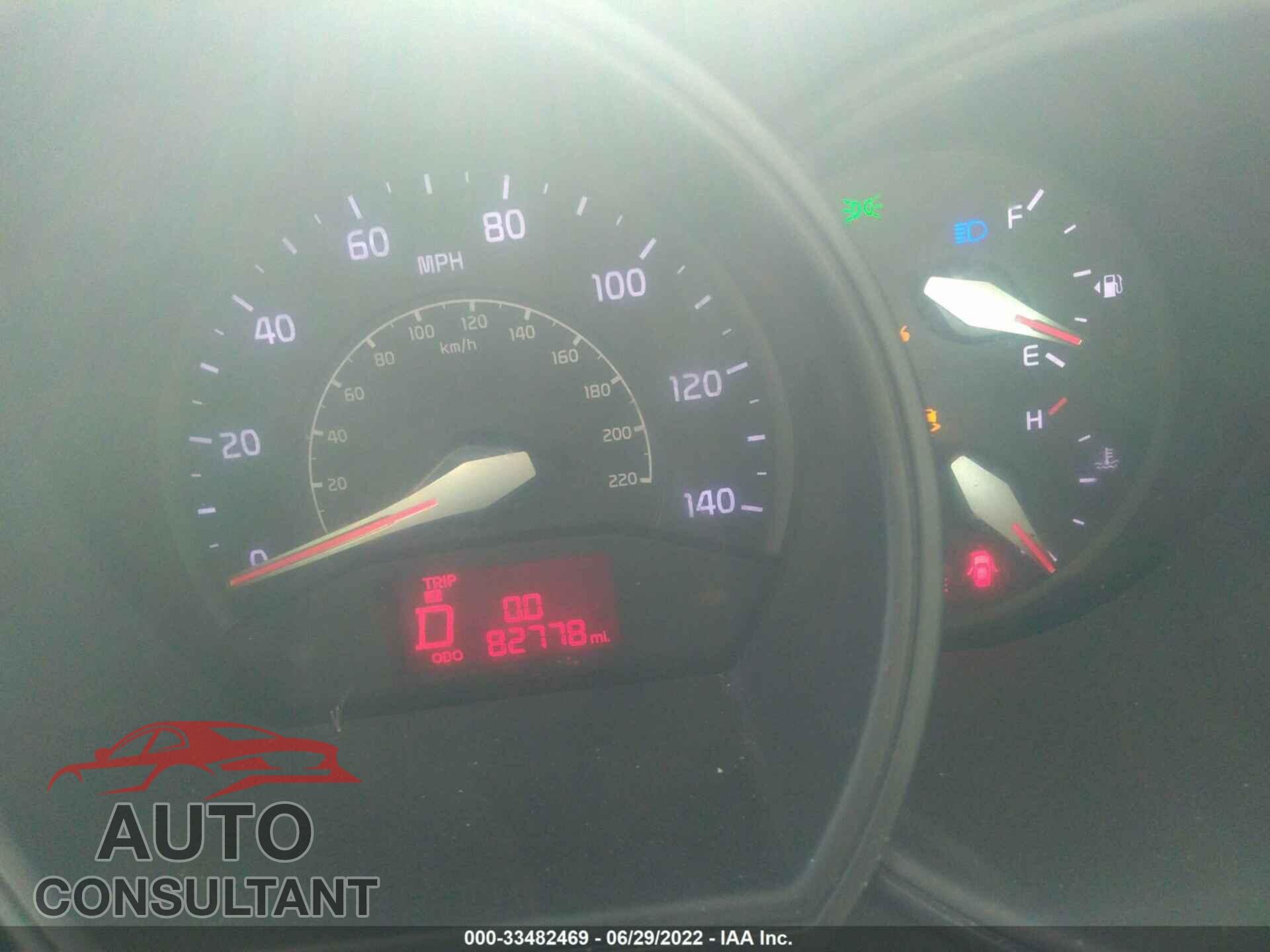 KIA RIO 2016 - KNADM4A33G6554255