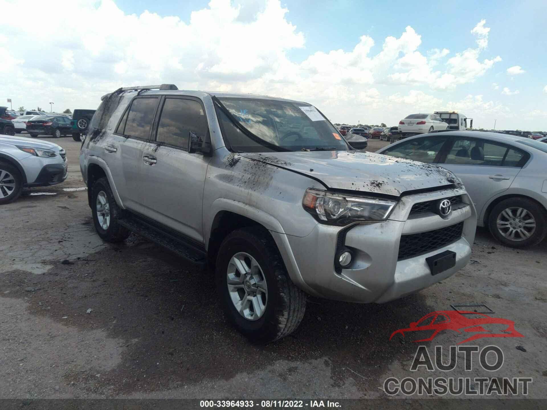 TOYOTA 4RUNNER 2019 - JTEBU5JR3K5659649