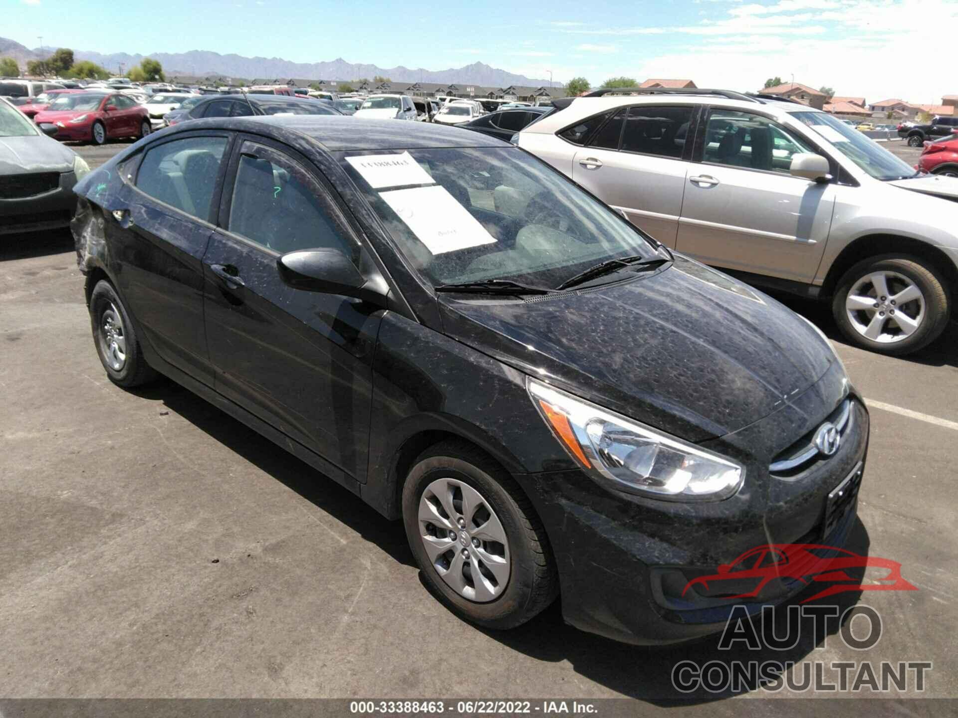 HYUNDAI ACCENT 2016 - KMHCT4AE7GU143340