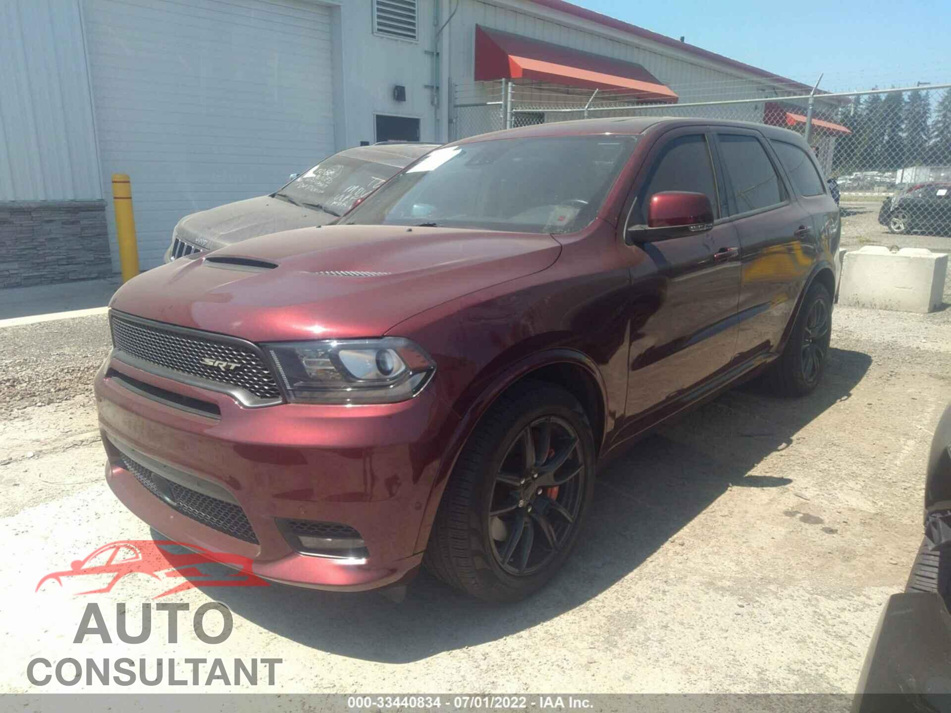 DODGE DURANGO 2018 - 1C4SDJGJ9JC218357