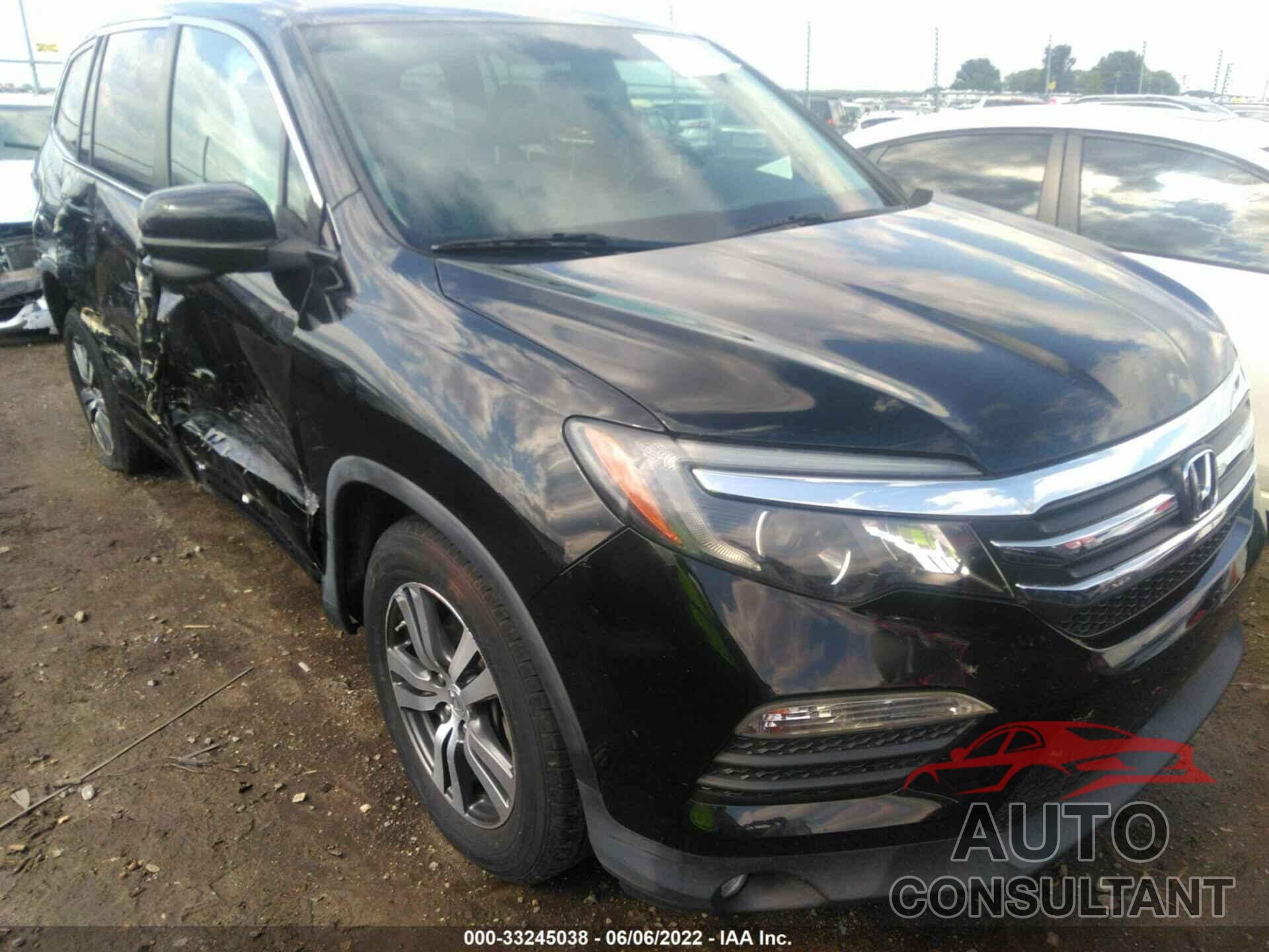 HONDA PILOT 2017 - 5FNYF6H89HB026124