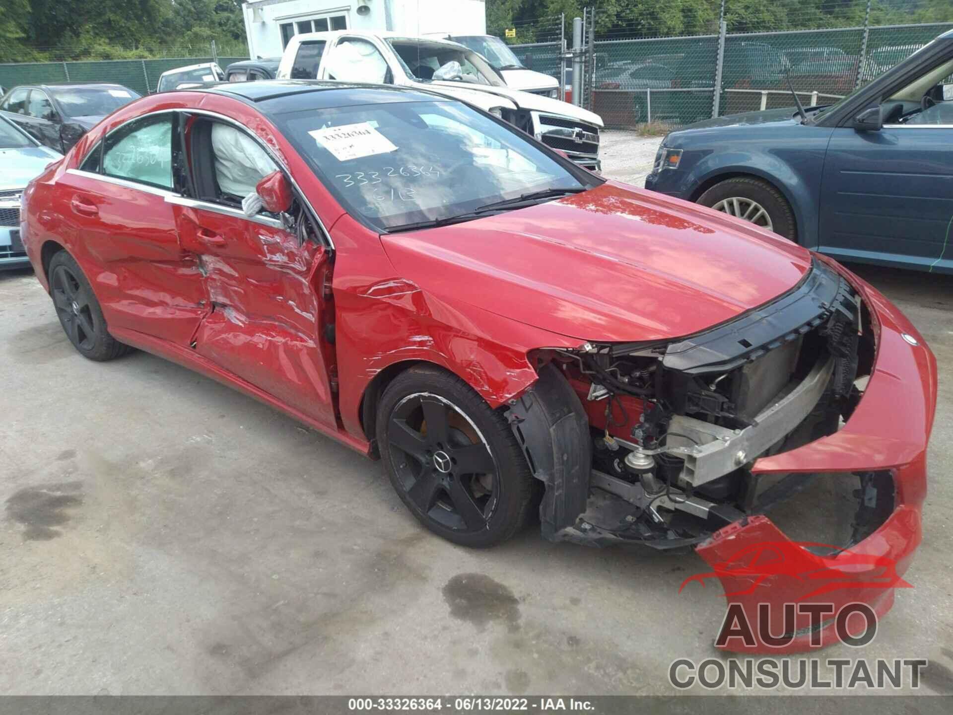 MERCEDES-BENZ CLA 2016 - WDDSJ4GB2GN330018