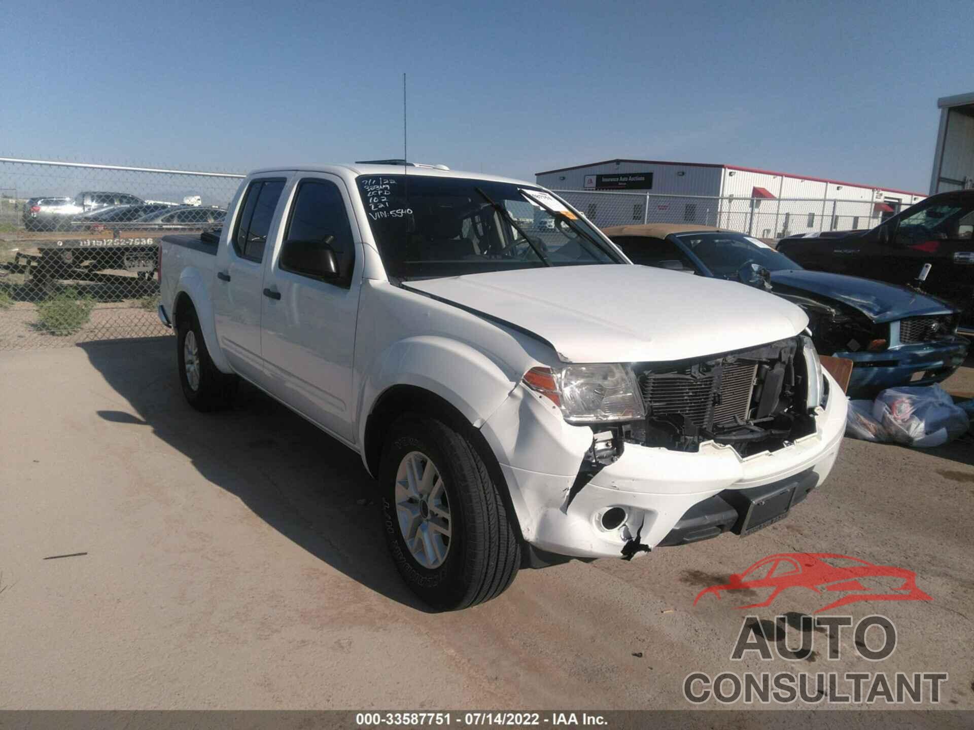 NISSAN FRONTIER 2016 - 1N6AD0ER4GN745540