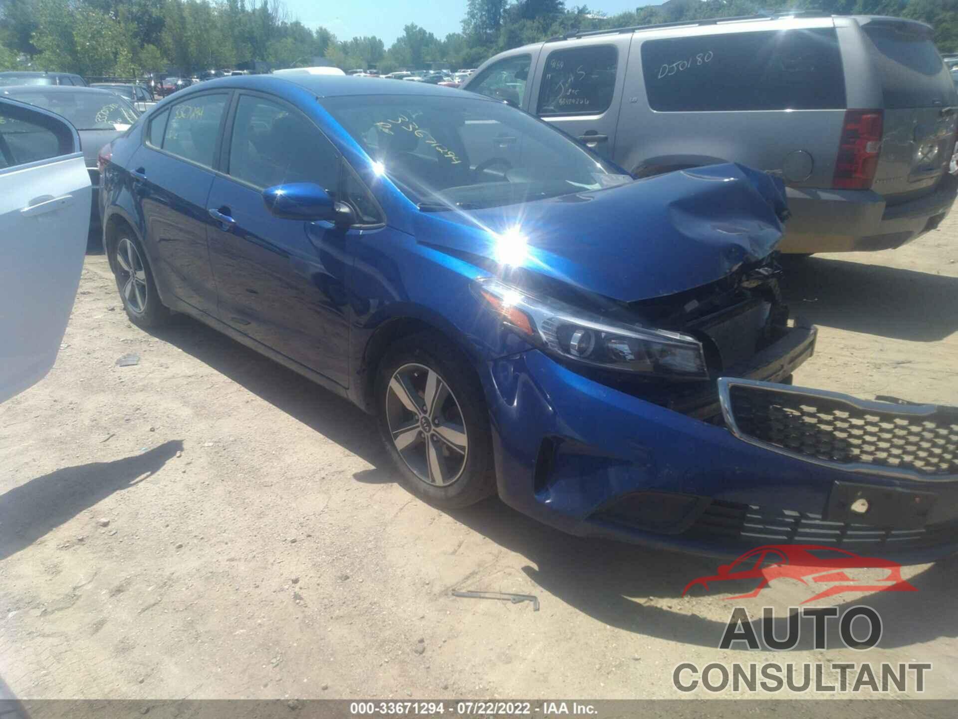 KIA FORTE 2018 - 3KPFL4A76JE207229