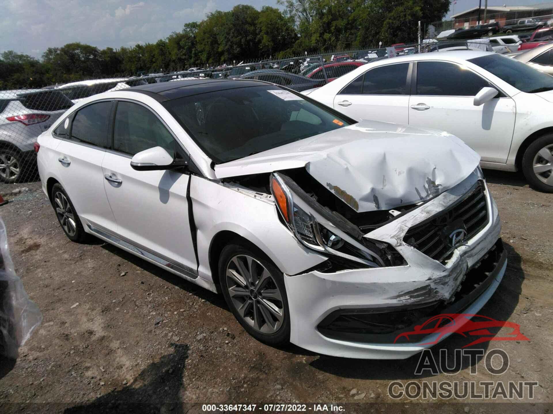 HYUNDAI SONATA 2016 - 5NPE34AF9GH308739