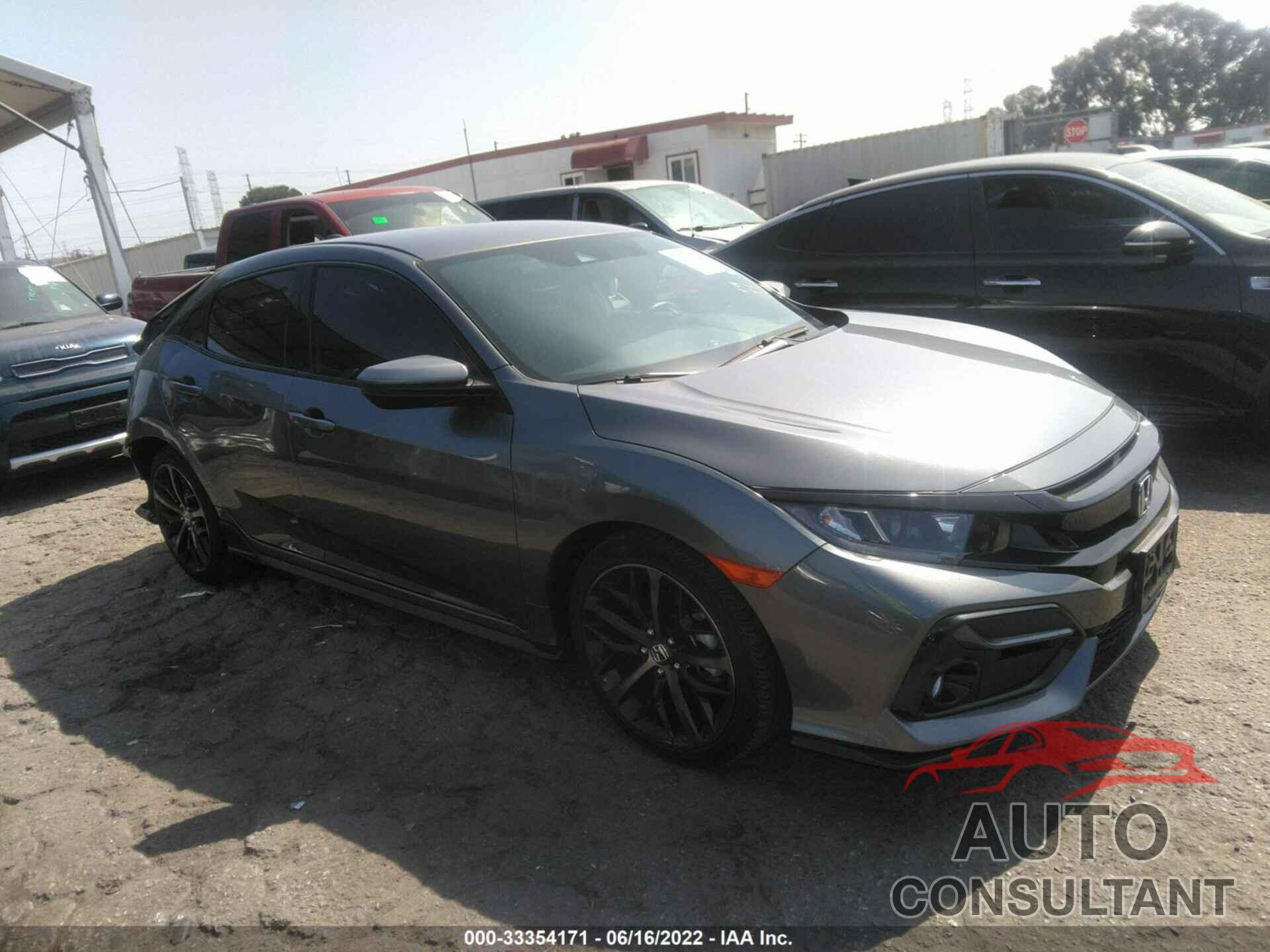 HONDA CIVIC HATCHBACK 2021 - SHHFK7H49MU206122