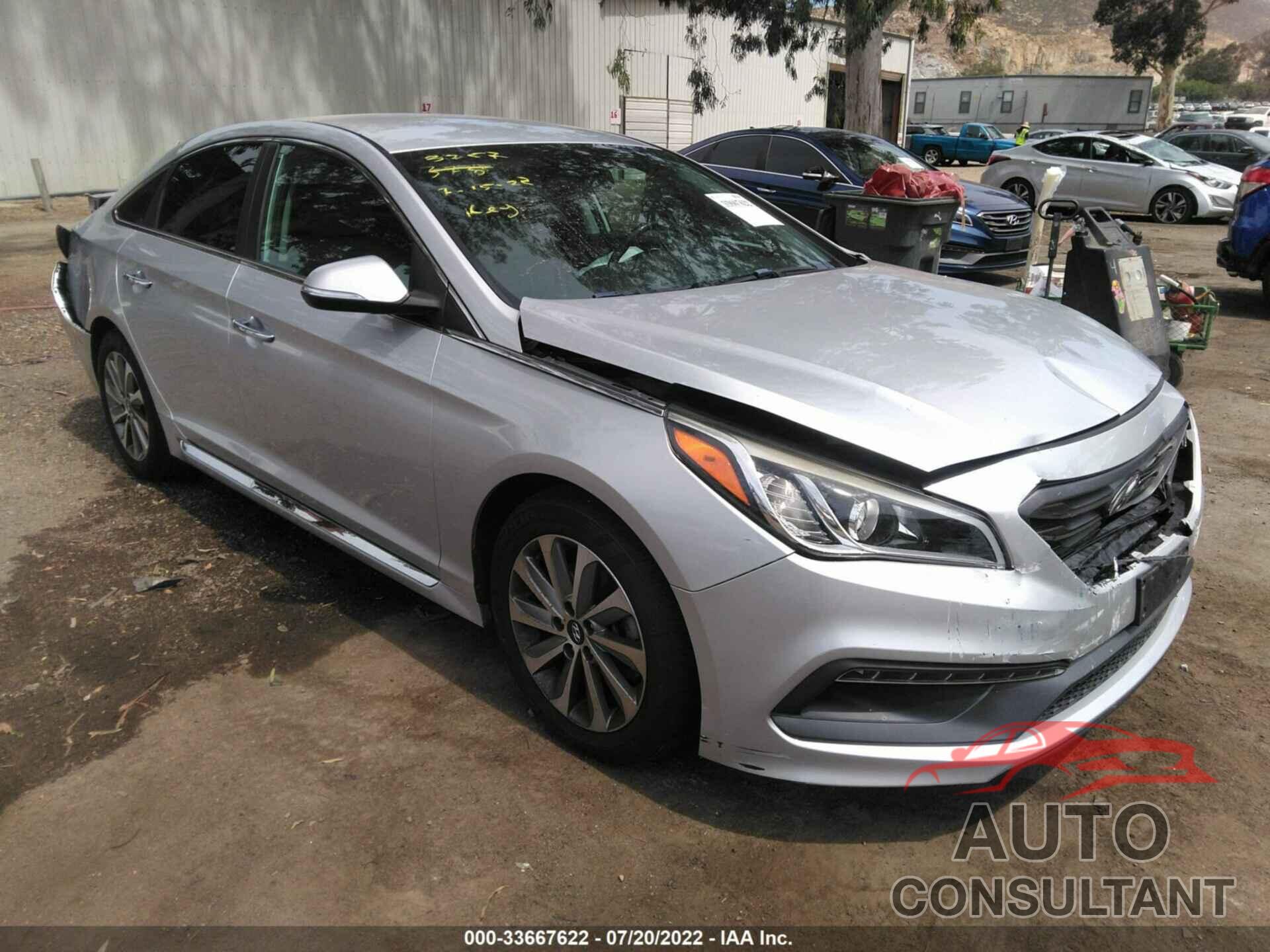 HYUNDAI SONATA 2016 - 5NPE34AF9GH323757