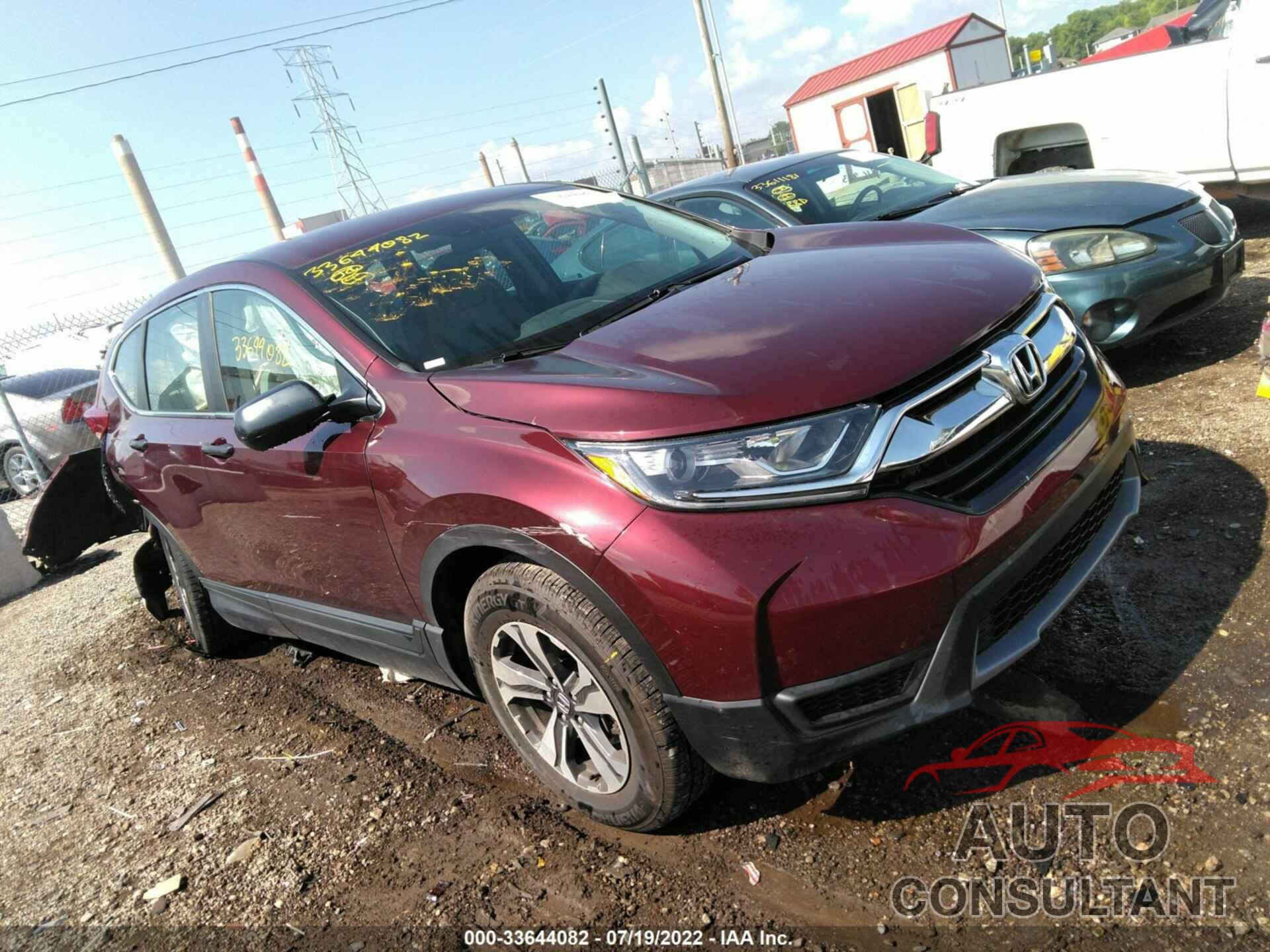 HONDA CR-V 2017 - 5J6RW6H33HL004202