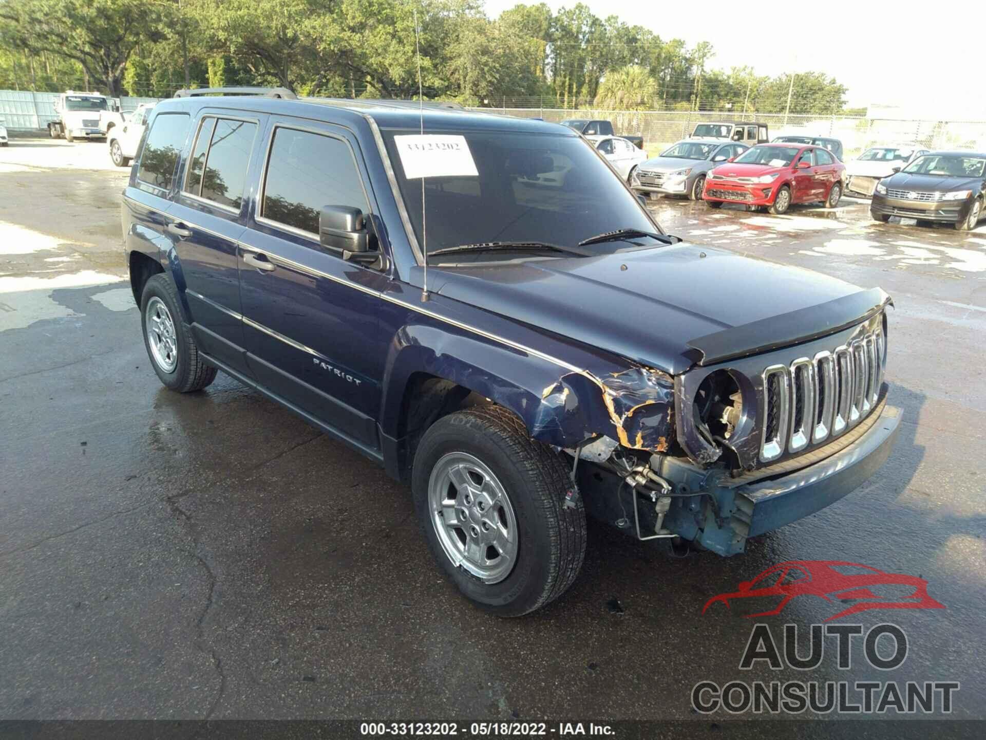 JEEP PATRIOT 2016 - 1C4NJPBA6GD761829