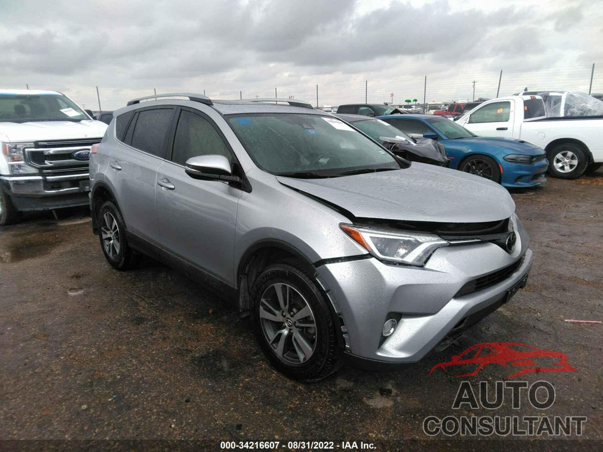 TOYOTA RAV4 2018 - JTMWFREV7JJ186956