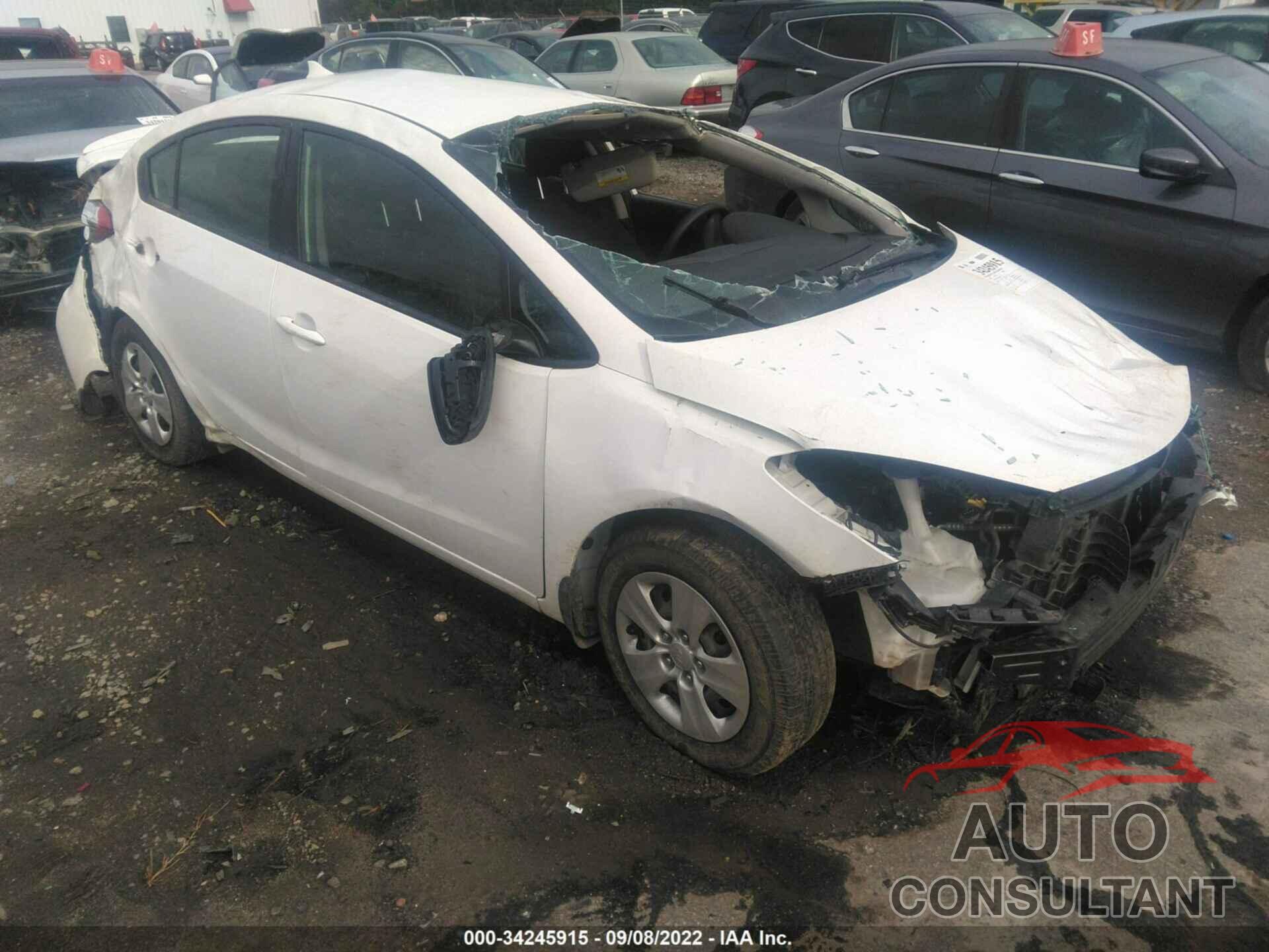 KIA FORTE 2016 - KNAFK4A69G5468219