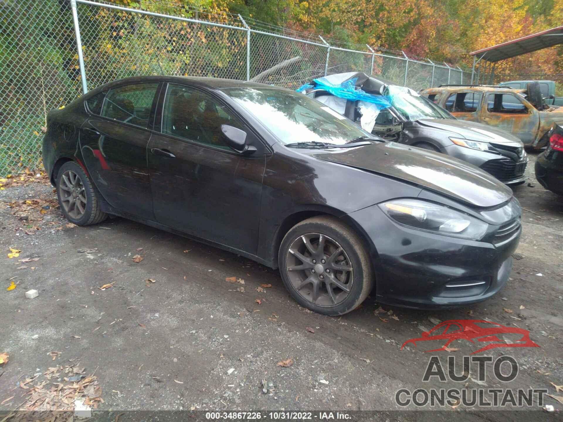 DODGE DART 2016 - 1C3CDFBB2GD704470