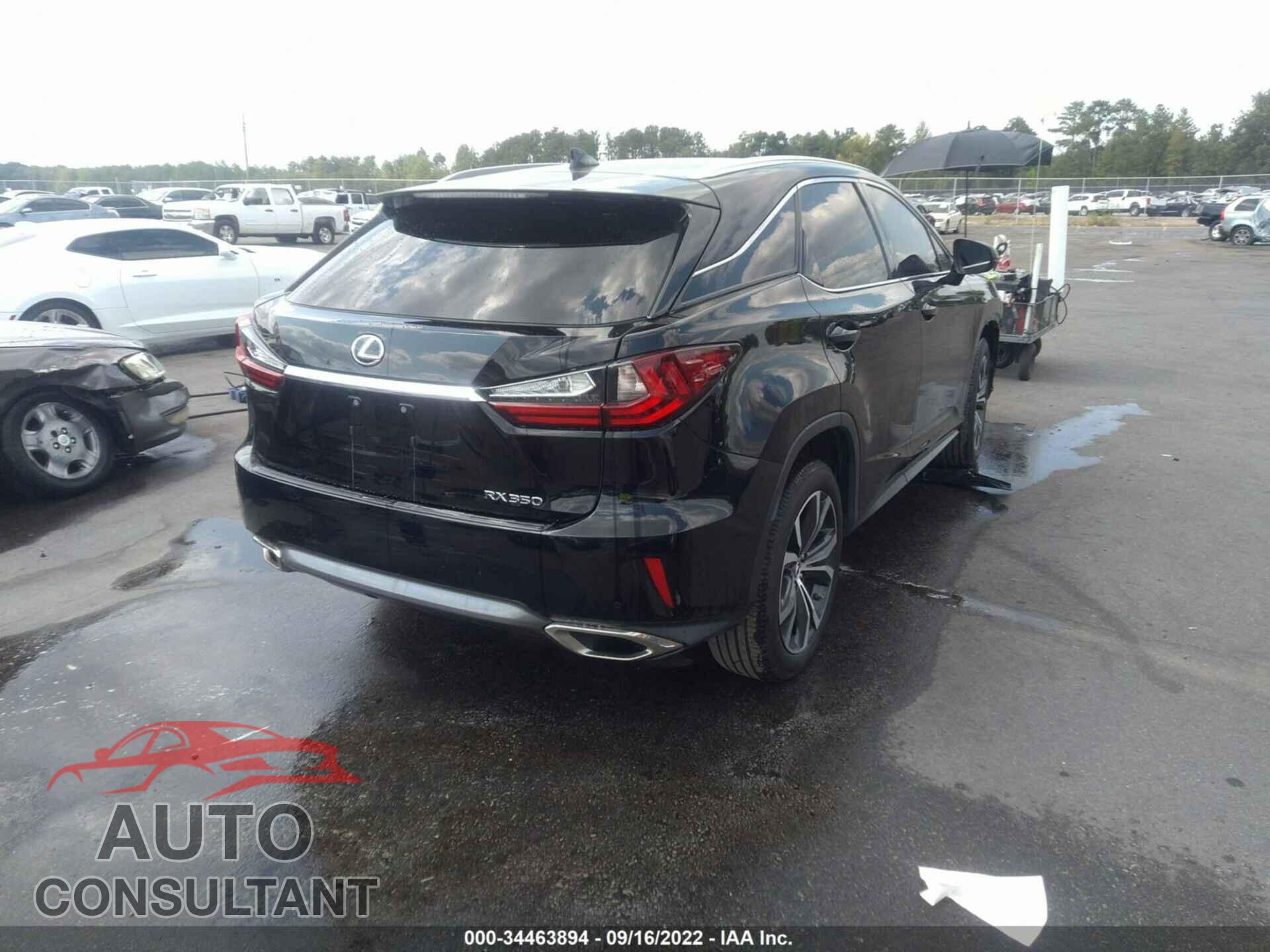 LEXUS RX 2019 - 2T2BZMCA4KC193865