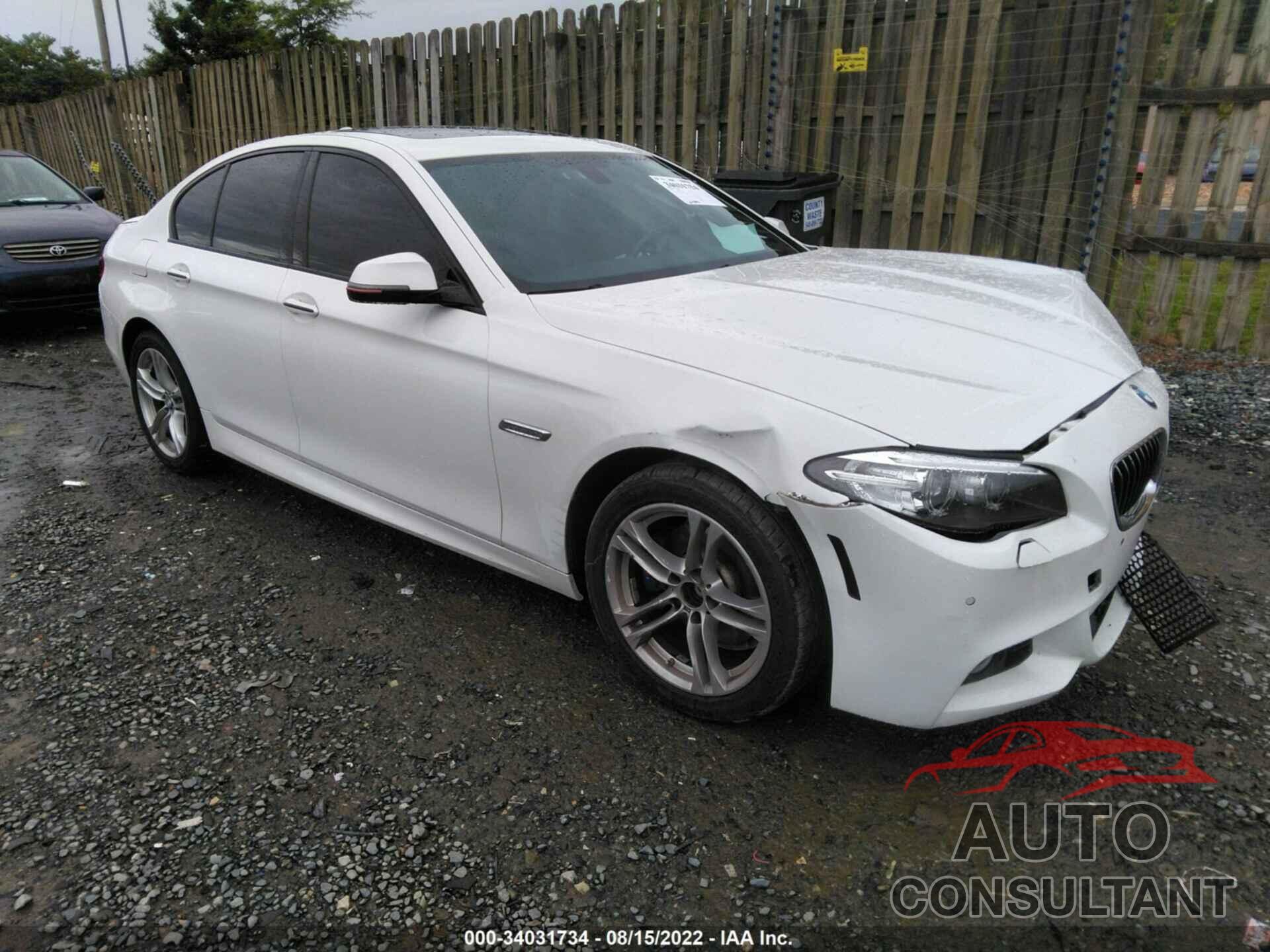 BMW 5 SERIES 2015 - WBA5A7C58FD628616