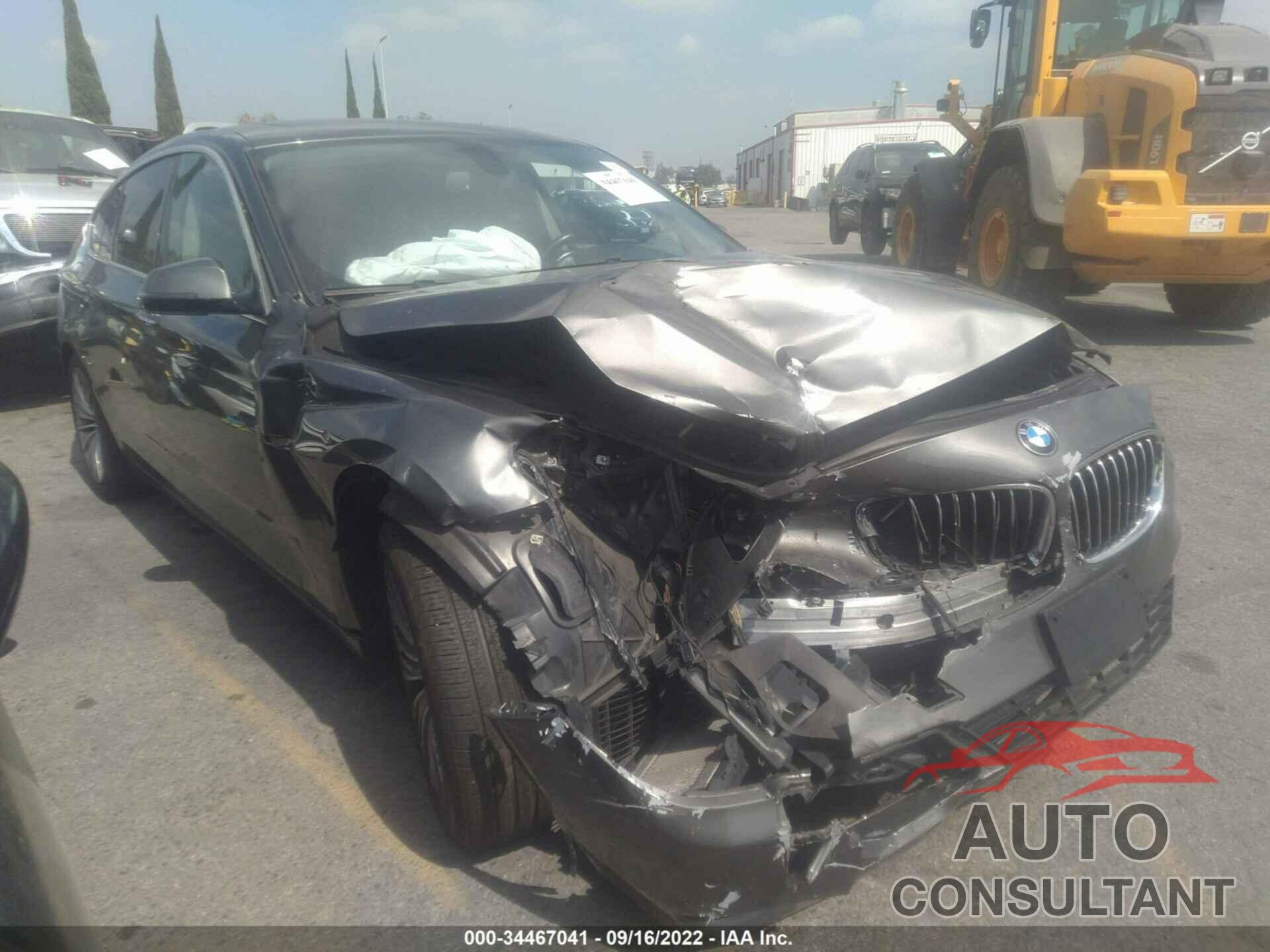 BMW 5 SERIES GRAN TURISMO 2016 - WBA5M2C57GGH99466