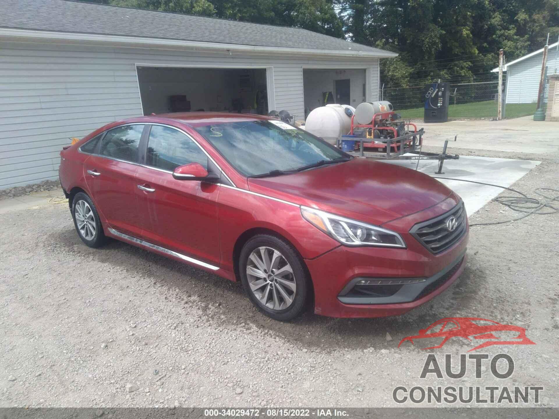 HYUNDAI SONATA 2016 - 5NPE34AF8GH317822