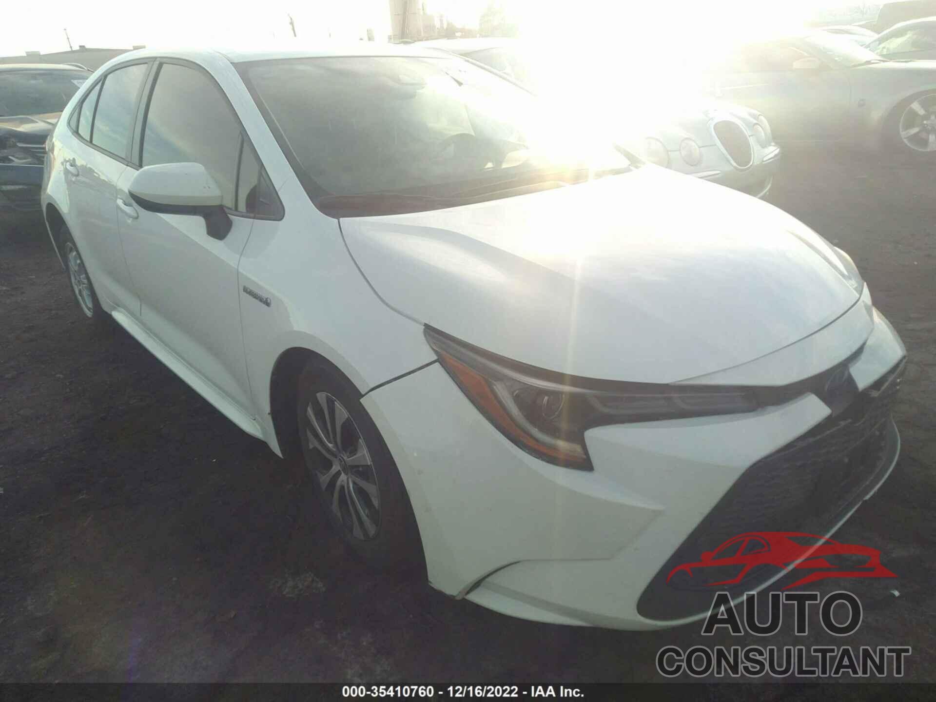 TOYOTA COROLLA 2021 - JTDEAMDEXMJ016173