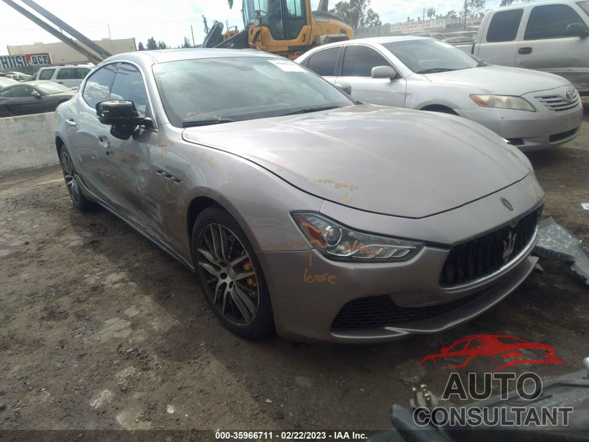 MASERATI GHIBLI 2015 - ZAM57XSA2F1153669