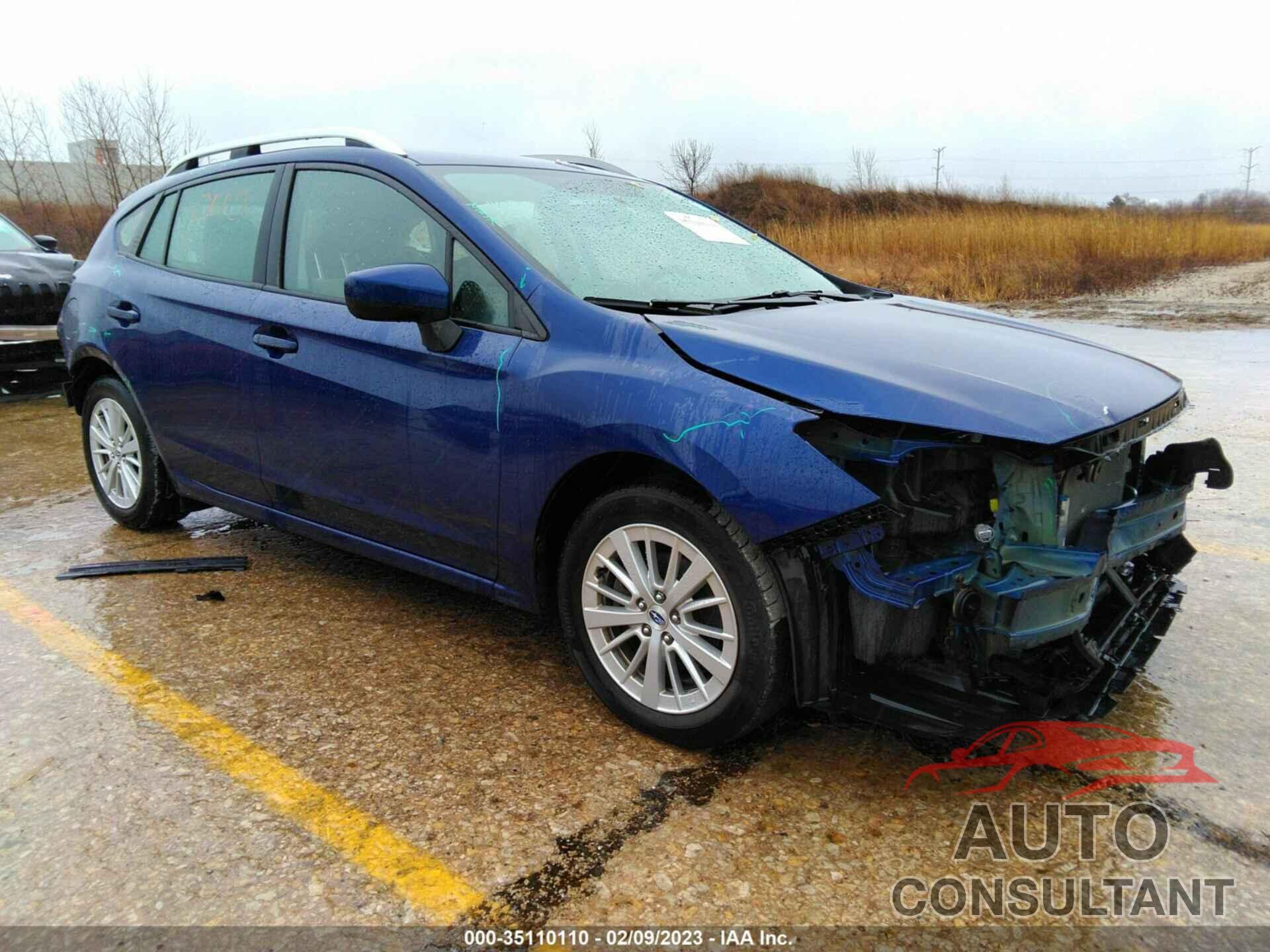 SUBARU IMPREZA 2018 - 4S3GTAB63J3739375