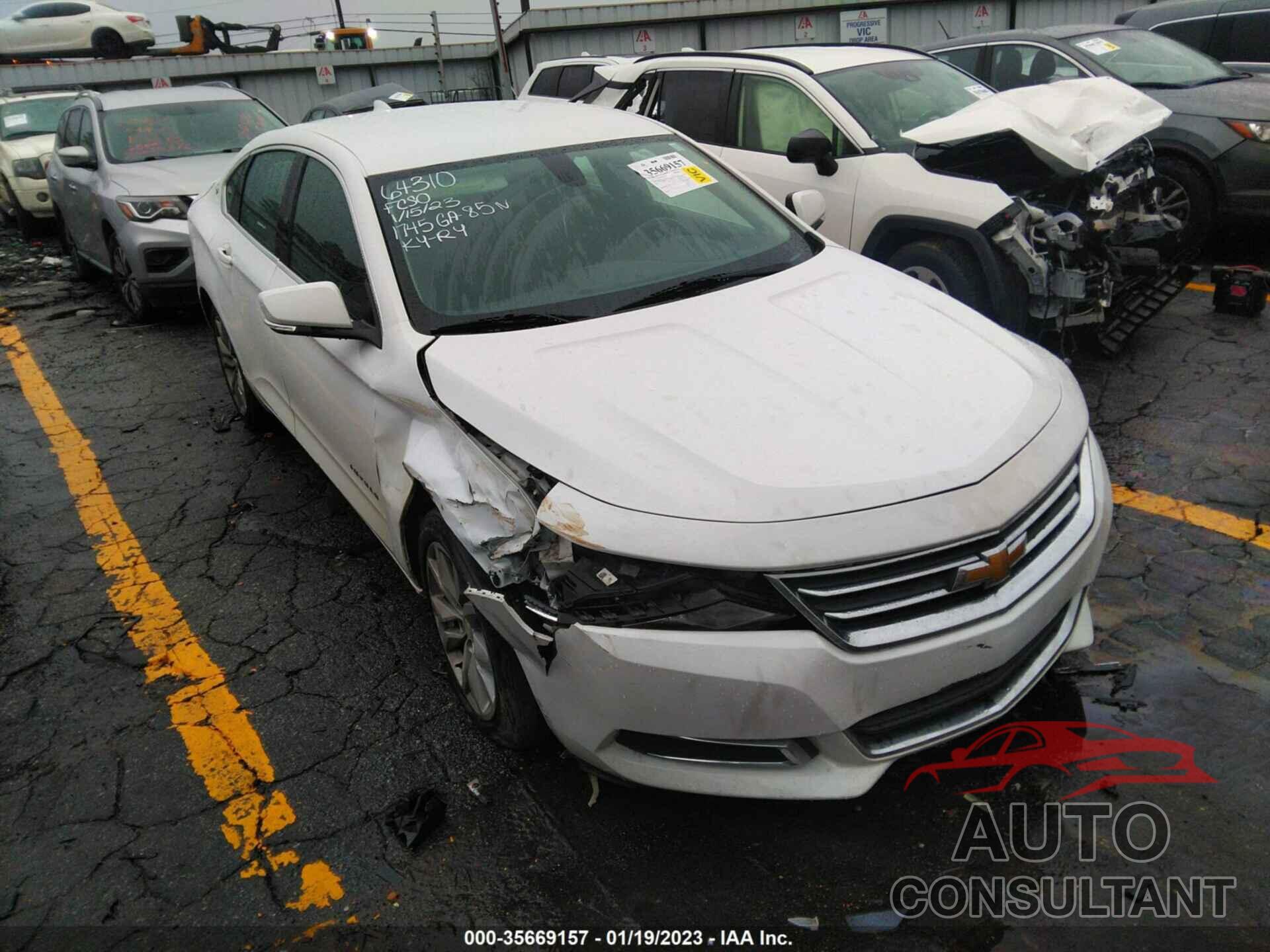 CHEVROLET IMPALA 2016 - 2G1115S34G9148621