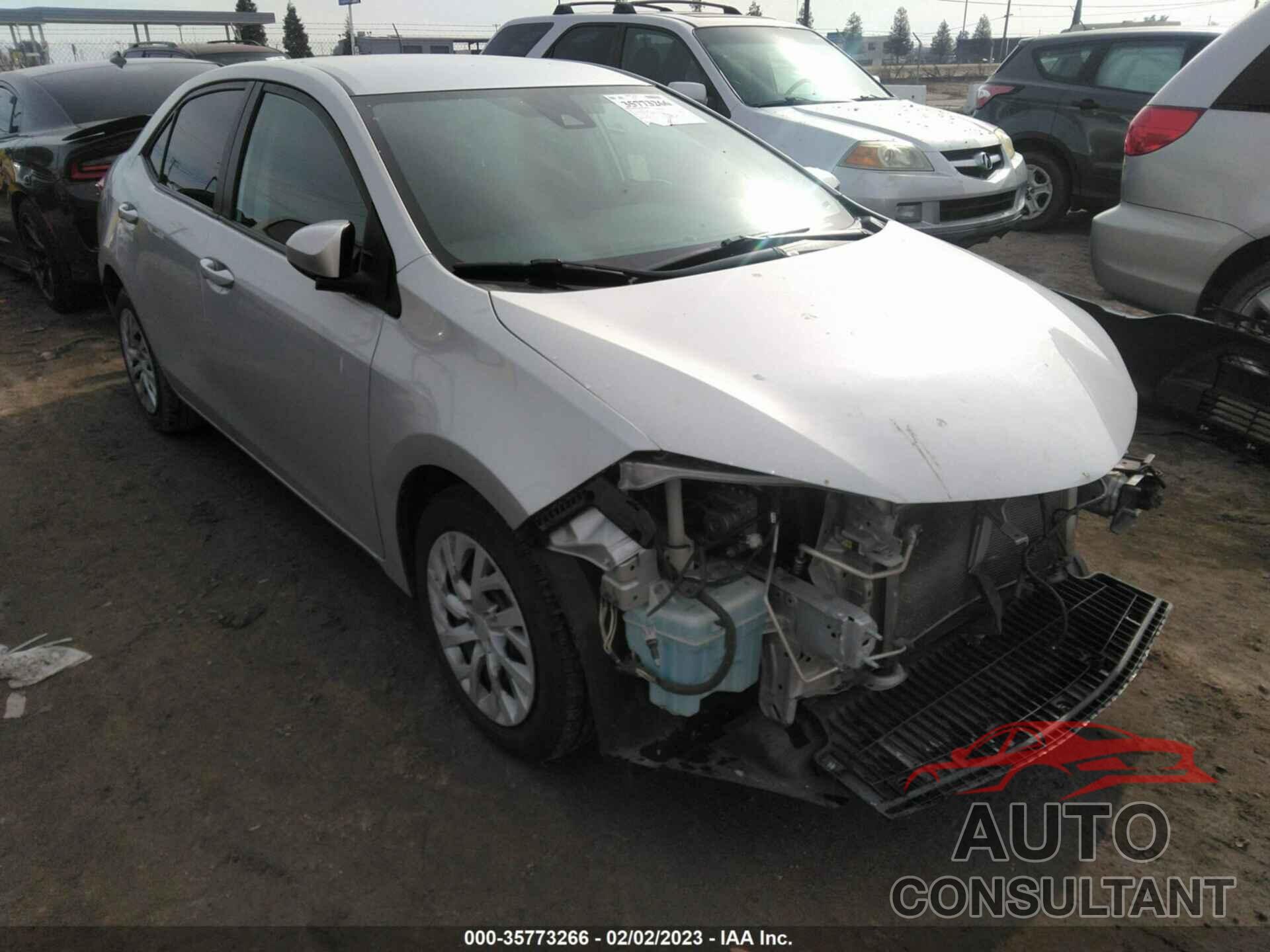 TOYOTA COROLLA 2017 - 2T1BURHE0HC929737