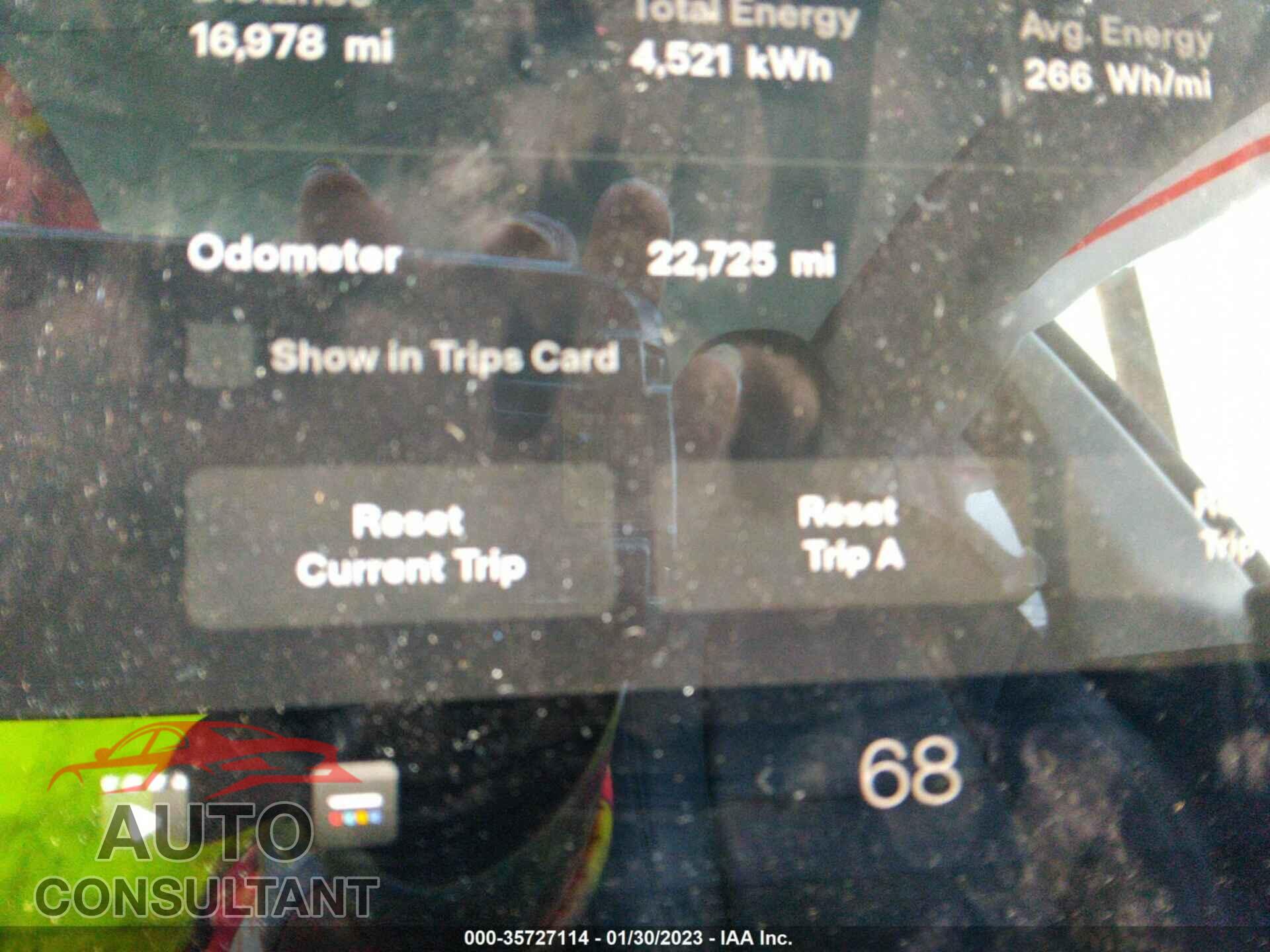 TESLA MODEL Y 2022 - 7SAYGDEE6NF367524