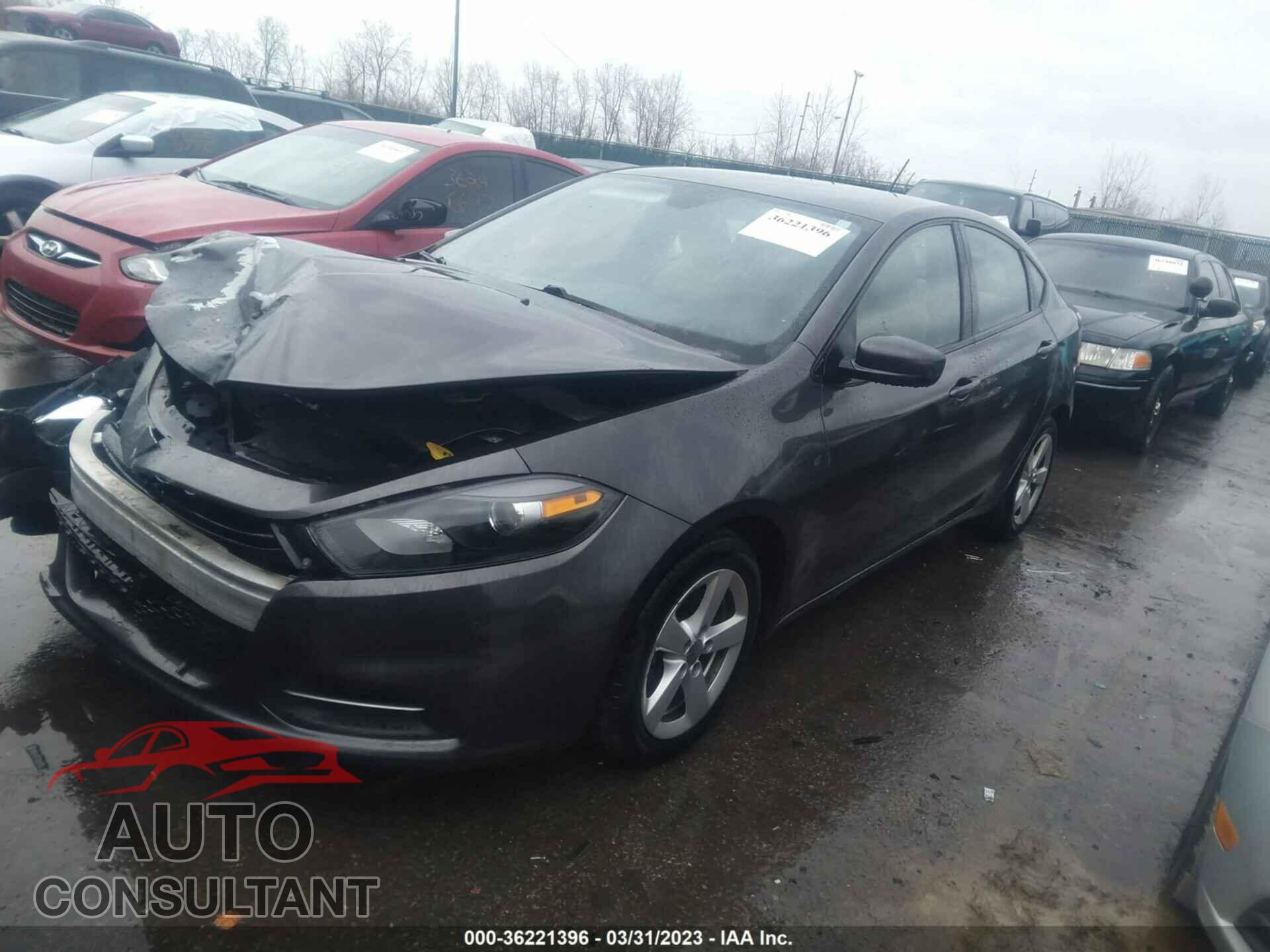 DODGE DART 2015 - 1C3CDFBB6FD222020