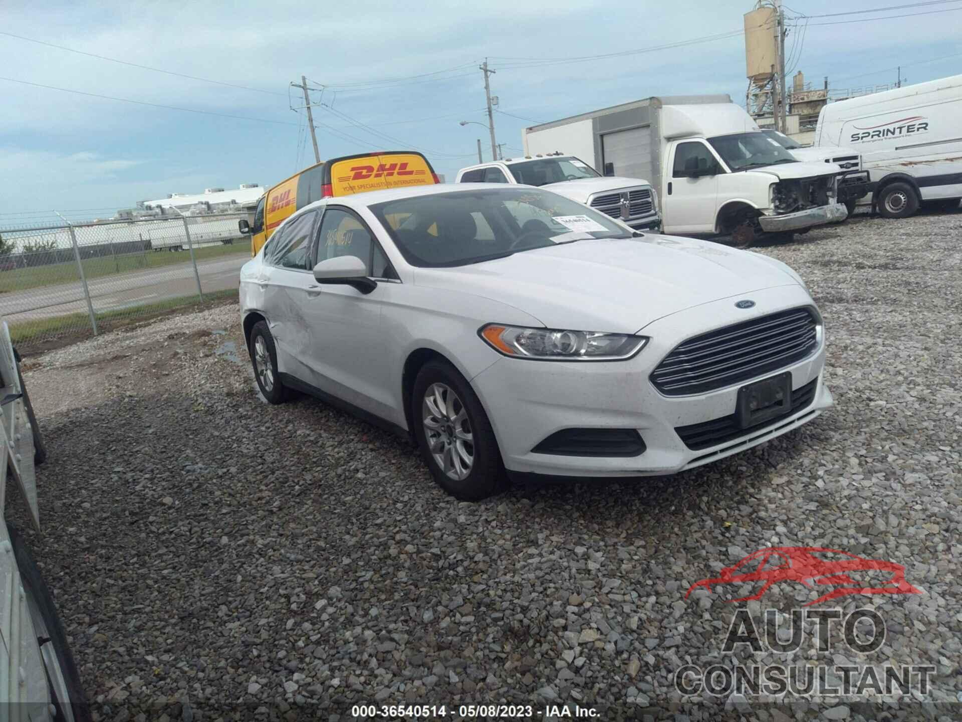 FORD FUSION 2016 - 3FA6P0G78GR318408