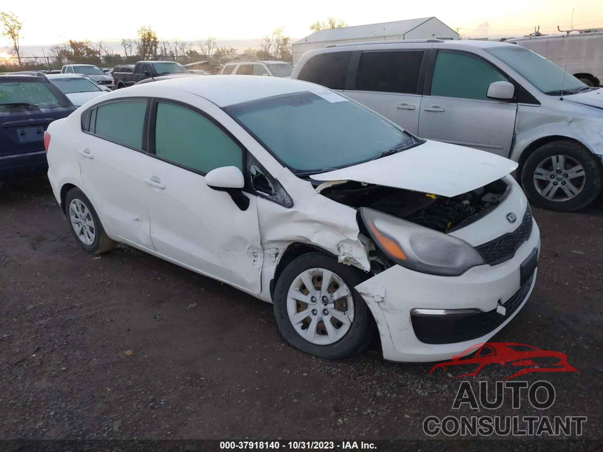 KIA RIO 2016 - KNADM4A30G6641935