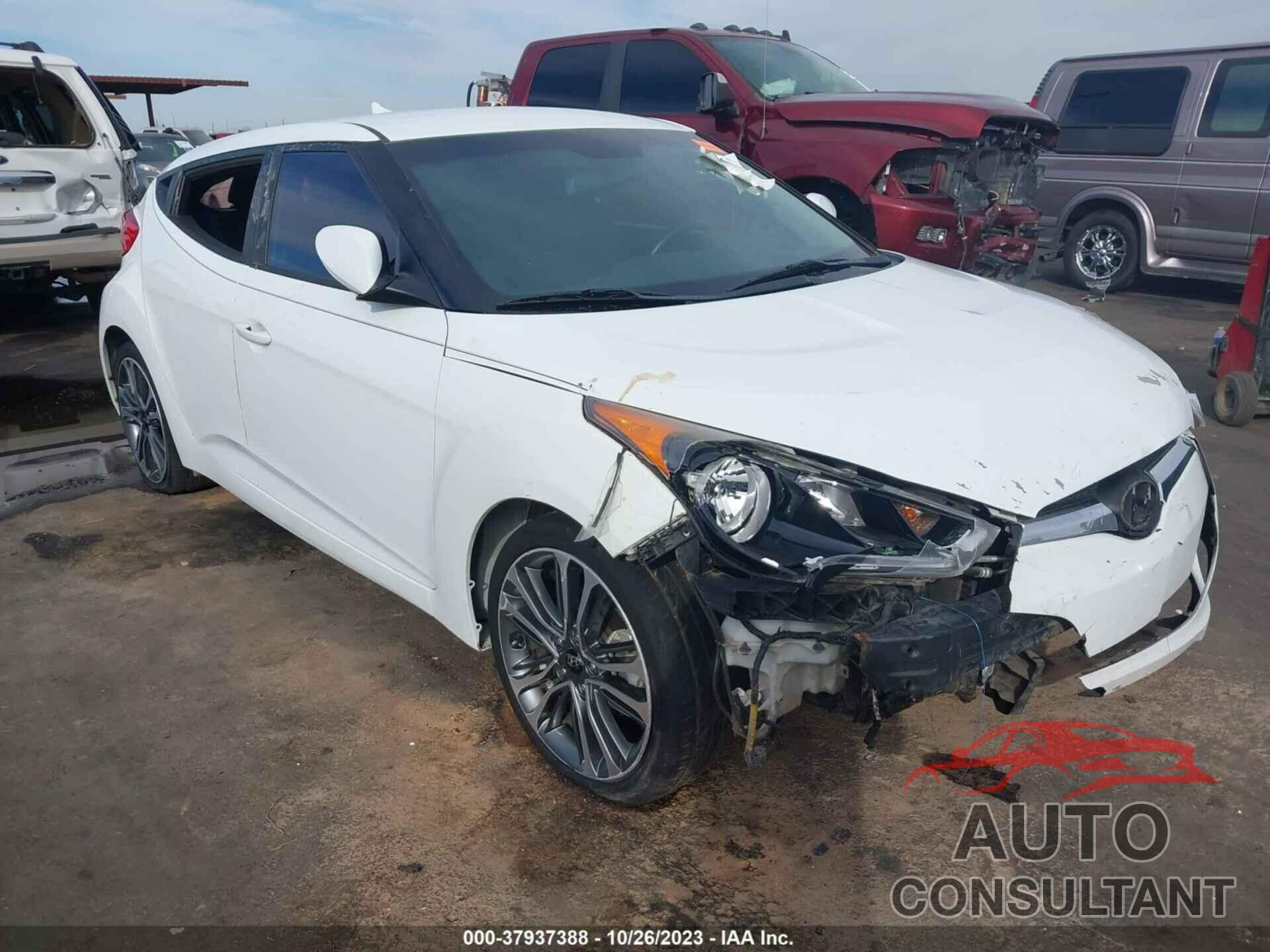 HYUNDAI VELOSTER 2017 - KMHTC6ADXHU305501