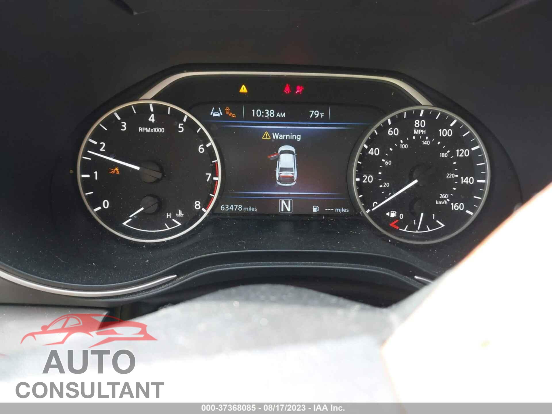 NISSAN MAXIMA 2019 - 1N4AA6AV5KC369202